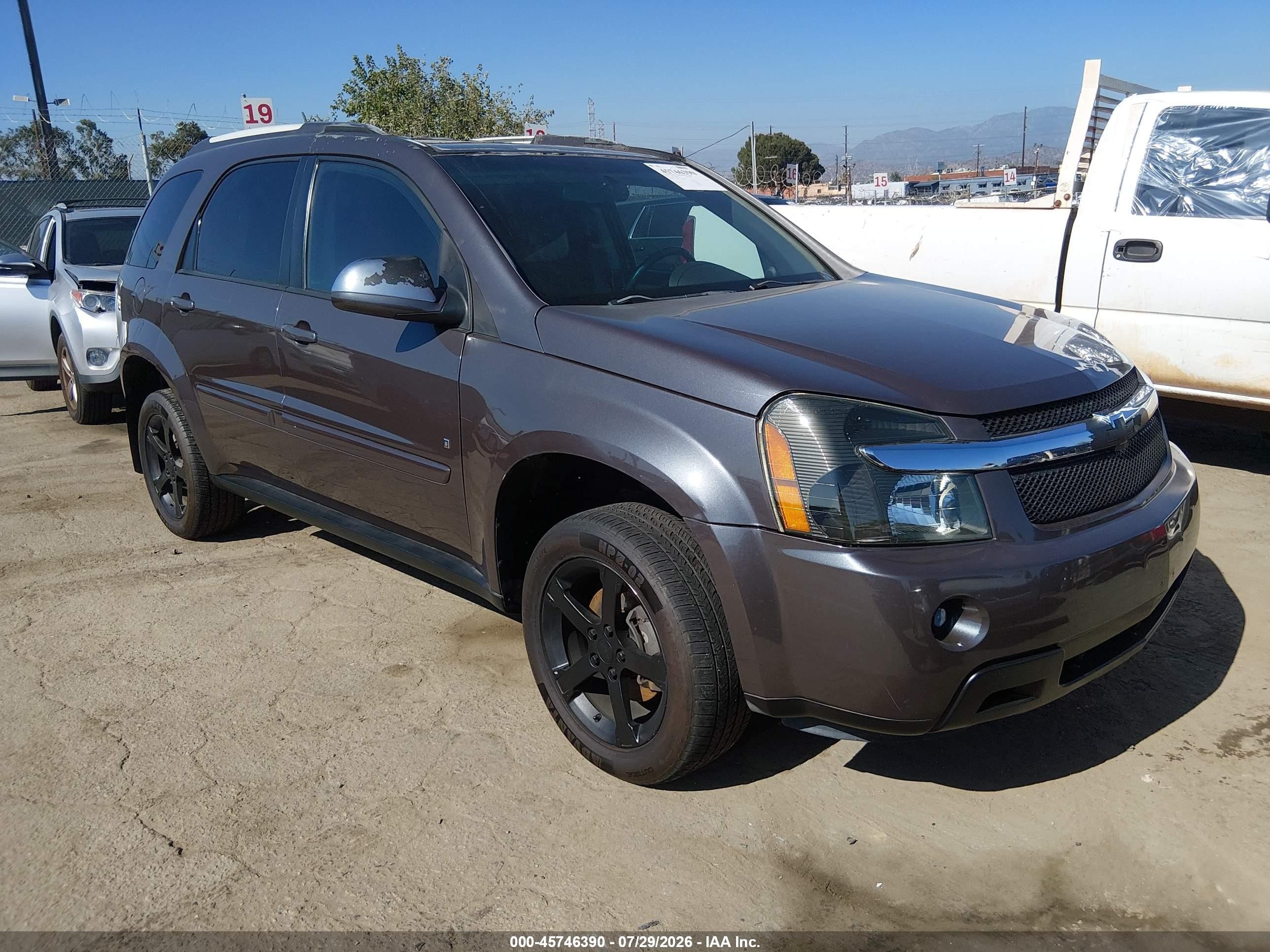 2008 Chevrolet Equinox Lt Purple vin: 2CNDL53F586078164