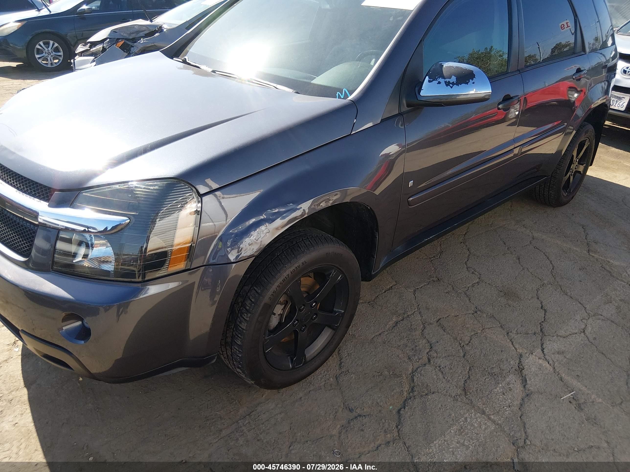 2008 Chevrolet Equinox Lt Purple vin: 2CNDL53F586078164