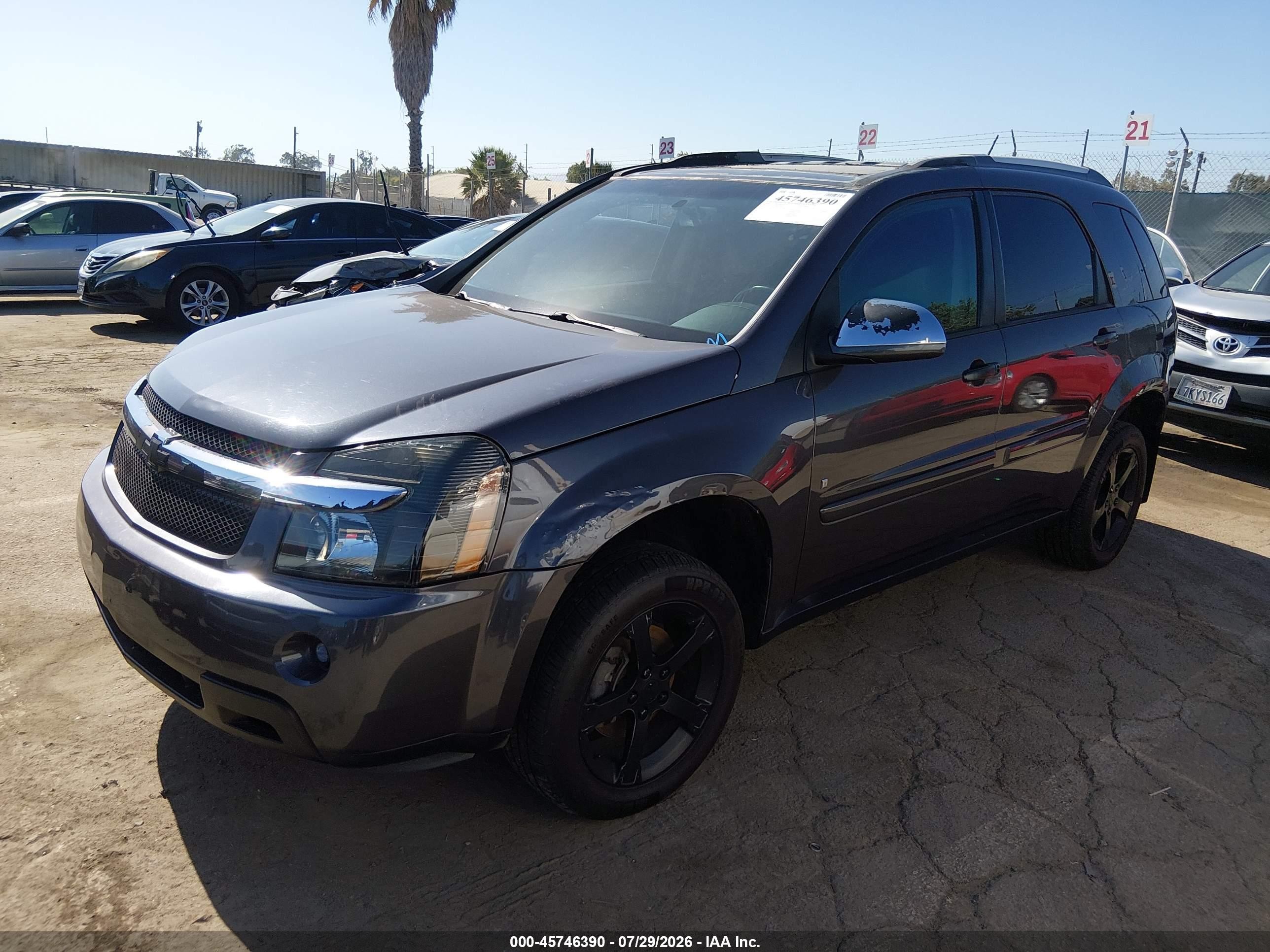 2008 Chevrolet Equinox Lt Purple vin: 2CNDL53F586078164