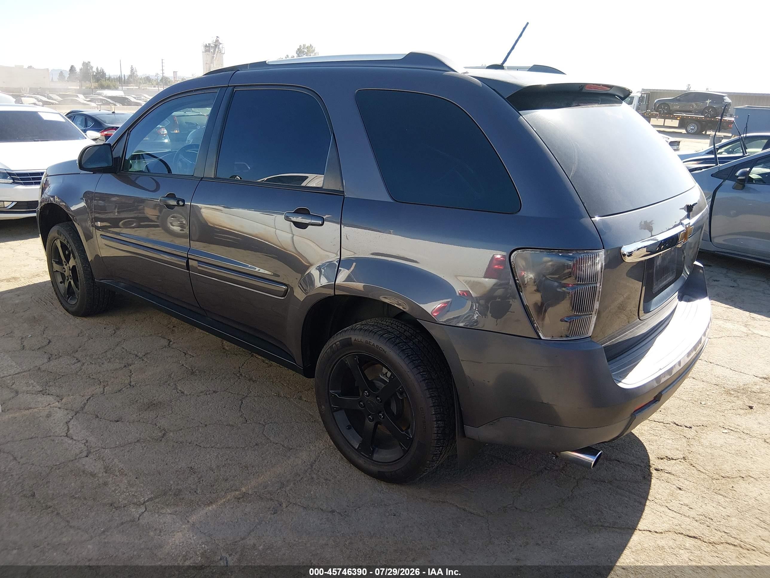 2008 Chevrolet Equinox Lt Purple vin: 2CNDL53F586078164