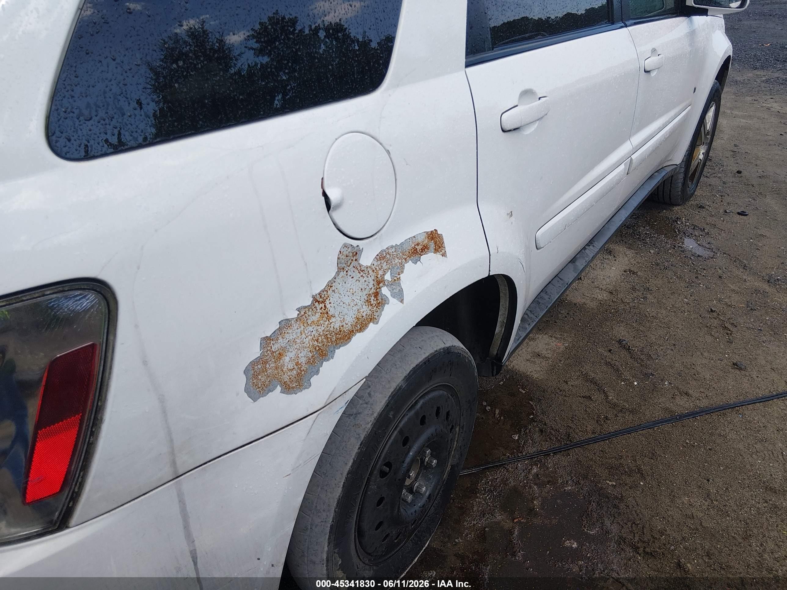 2008 Chevrolet Equinox Lt White vin: 2CNDL53F586319494