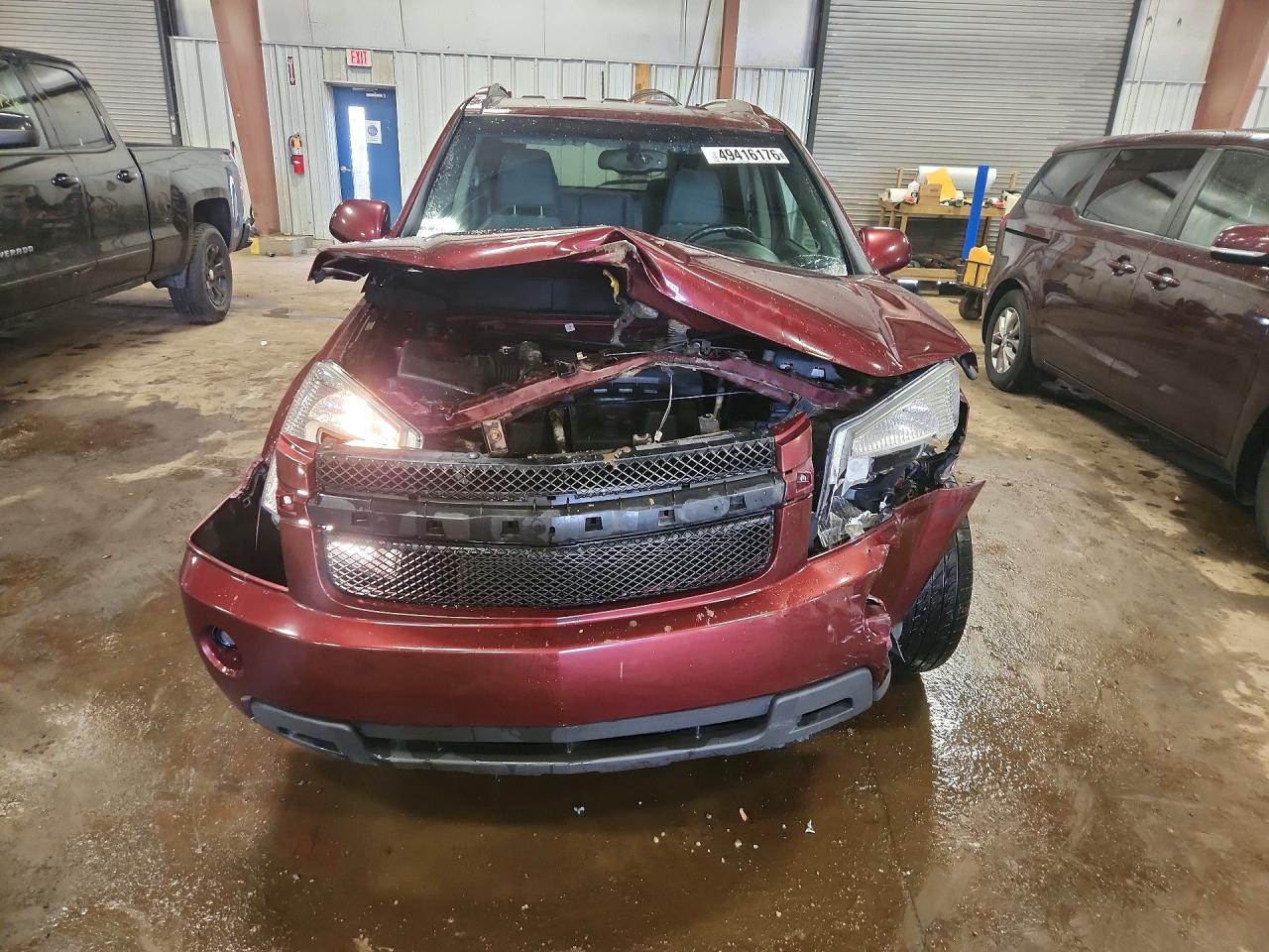 2009 Chevrolet Equinox Lt Бордовый vin: 2CNDL53F596224208