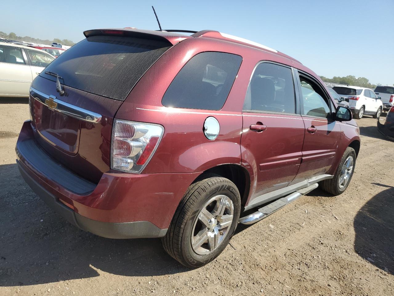 2008 Chevrolet Equinox Lt Красный vin: 2CNDL53F786289494