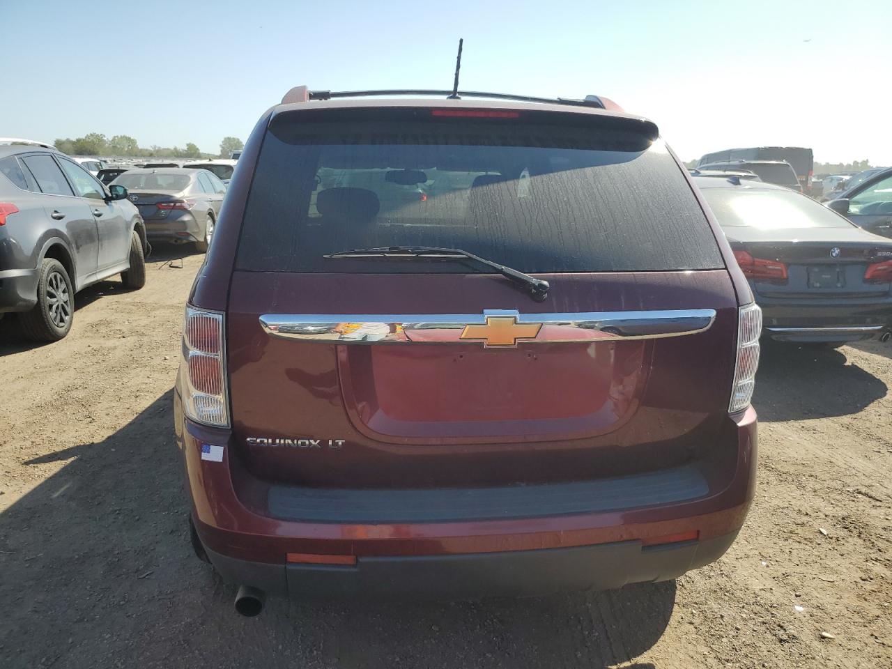 2008 Chevrolet Equinox Lt Красный vin: 2CNDL53F786289494