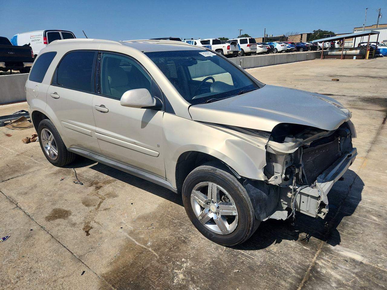 2009 Chevrolet Equinox Lt Tan vin: 2CNDL53F796235601