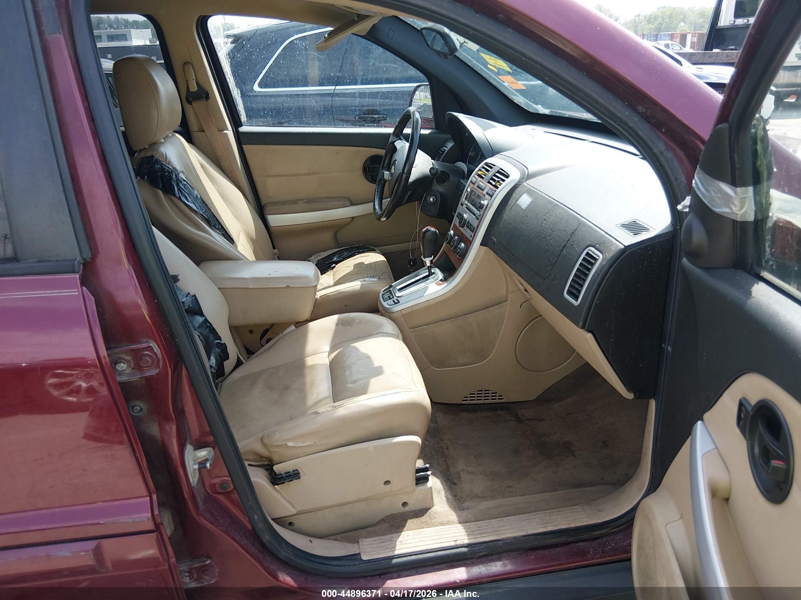 2008 Chevrolet Equinox Lt Red vin: 2CNDL53F886313012