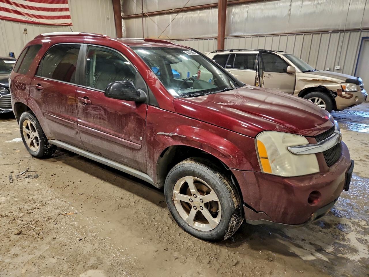 2008 Chevrolet Equinox Lt Burgundy vin: 2CNDL53F986076658