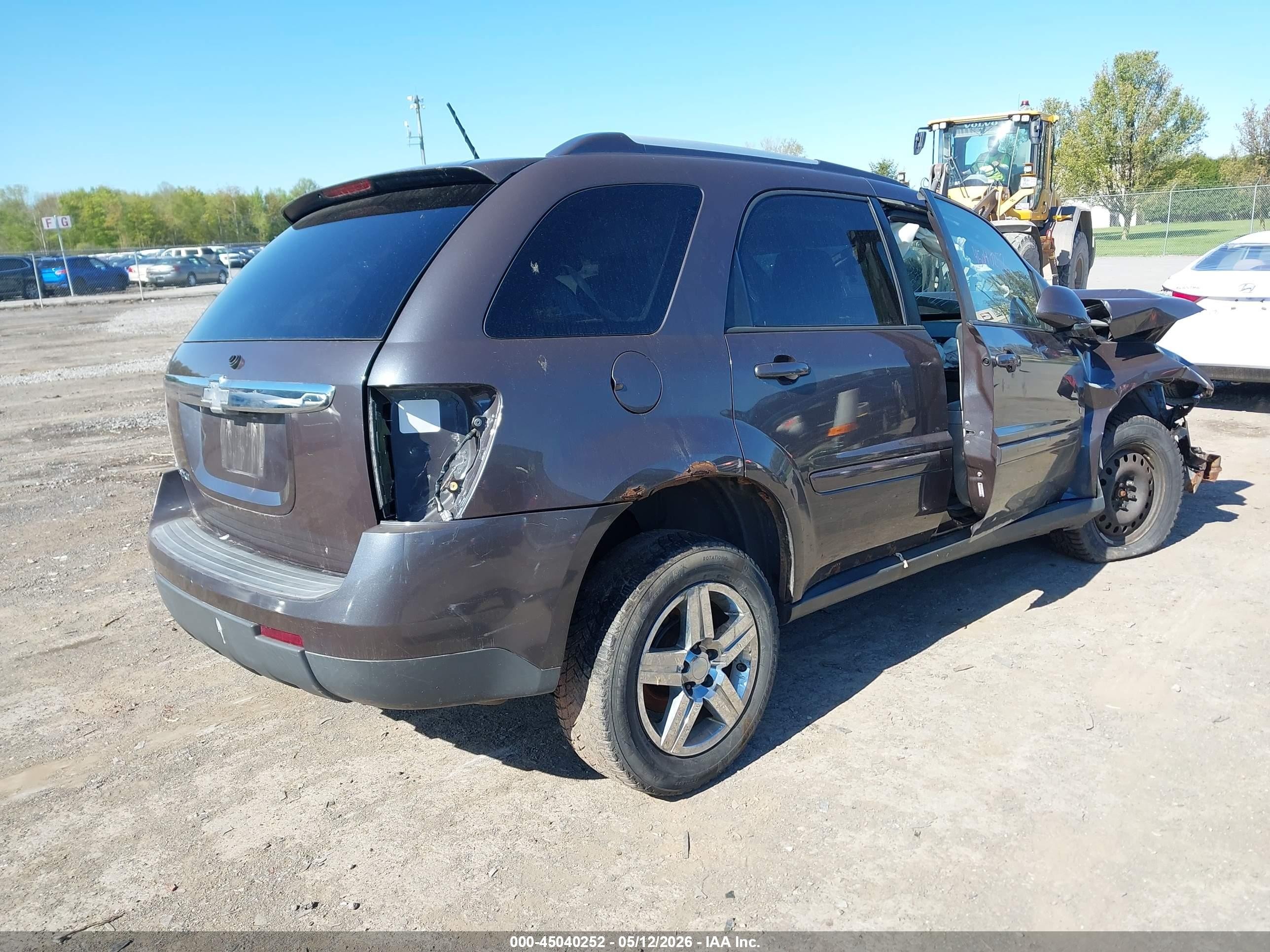 2008 Chevrolet Equinox Lt Brown vin: 2CNDL53F986078233