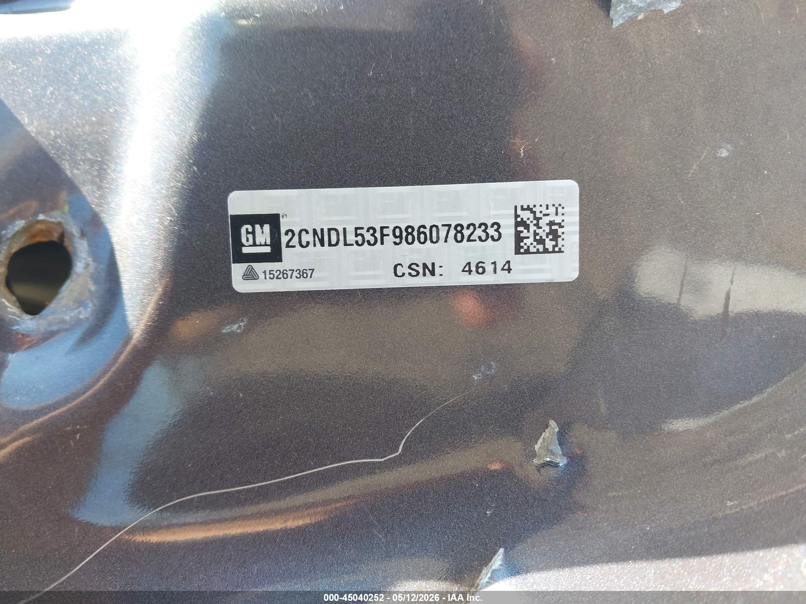 2008 Chevrolet Equinox Lt Brown vin: 2CNDL53F986078233