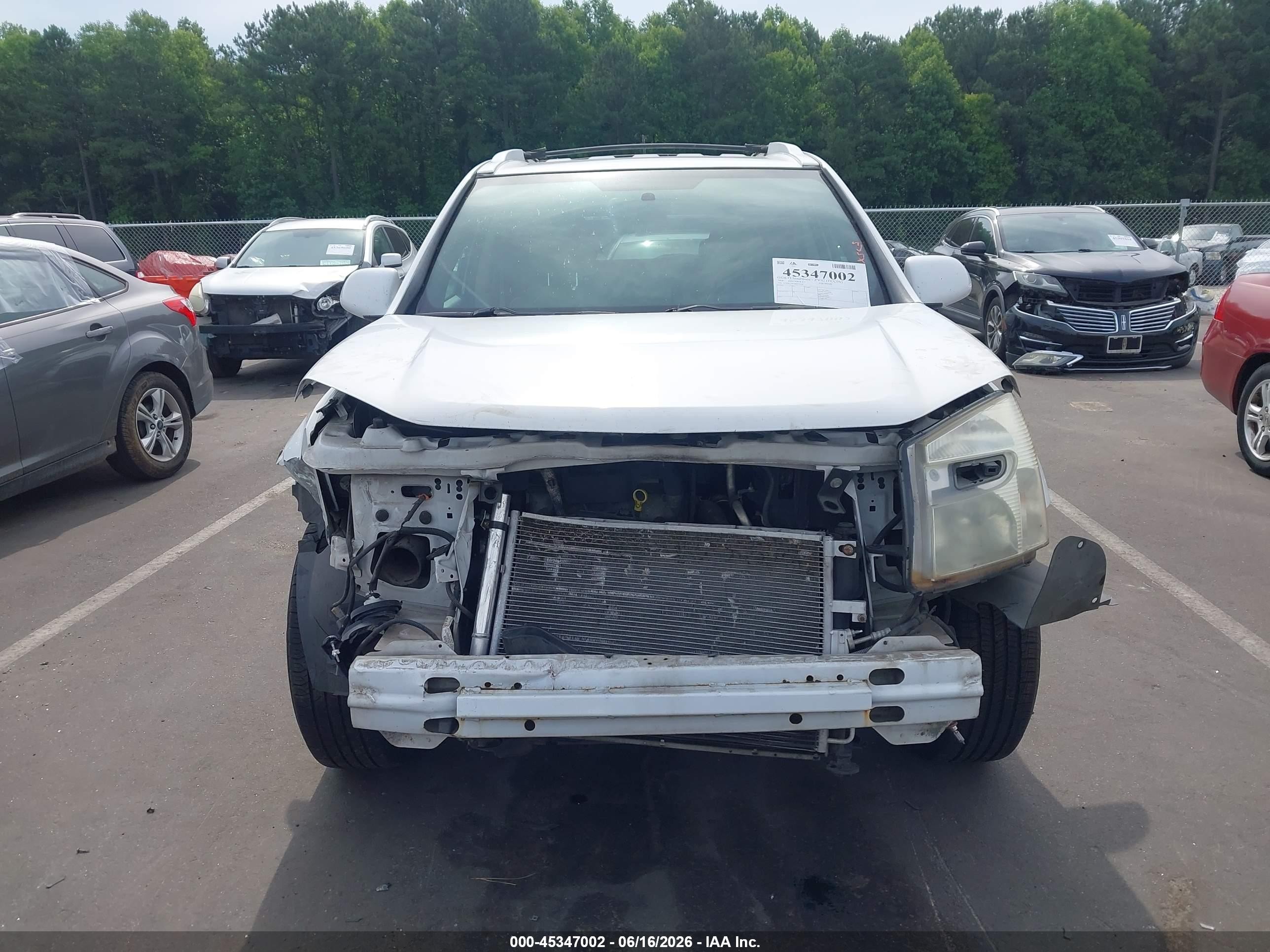 2008 Chevrolet Equinox Lt Белый vin: 2CNDL53FX86077530