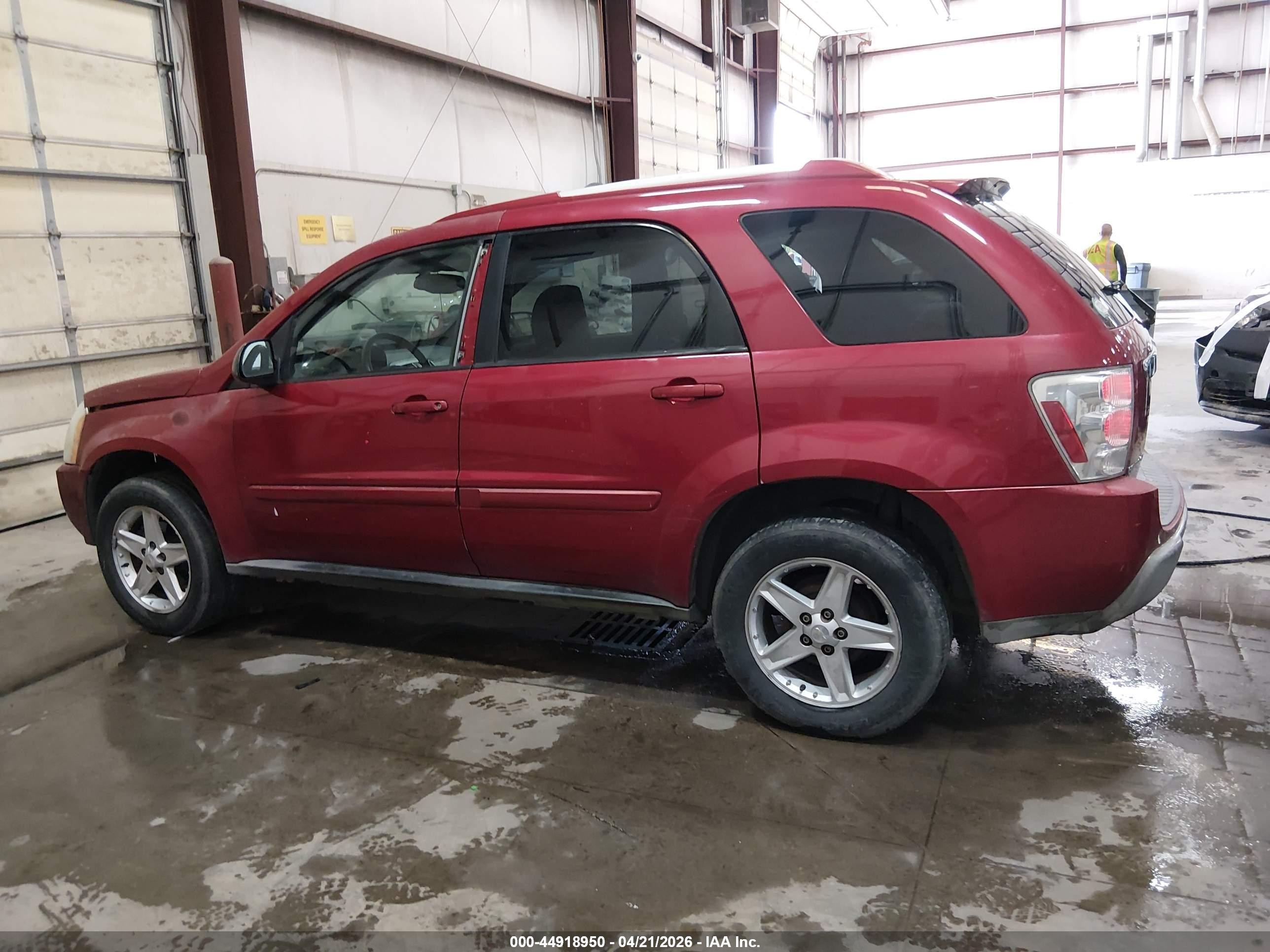 2005 Chevrolet Equinox Lt Red vin: 2CNDL63F056088585