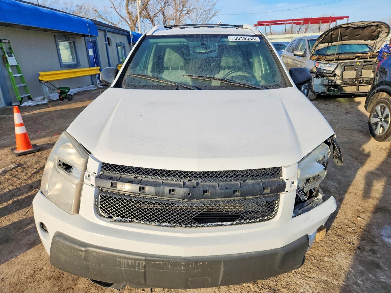 2005 Chevrolet Equinox Lt White vin: 2CNDL63F056111475