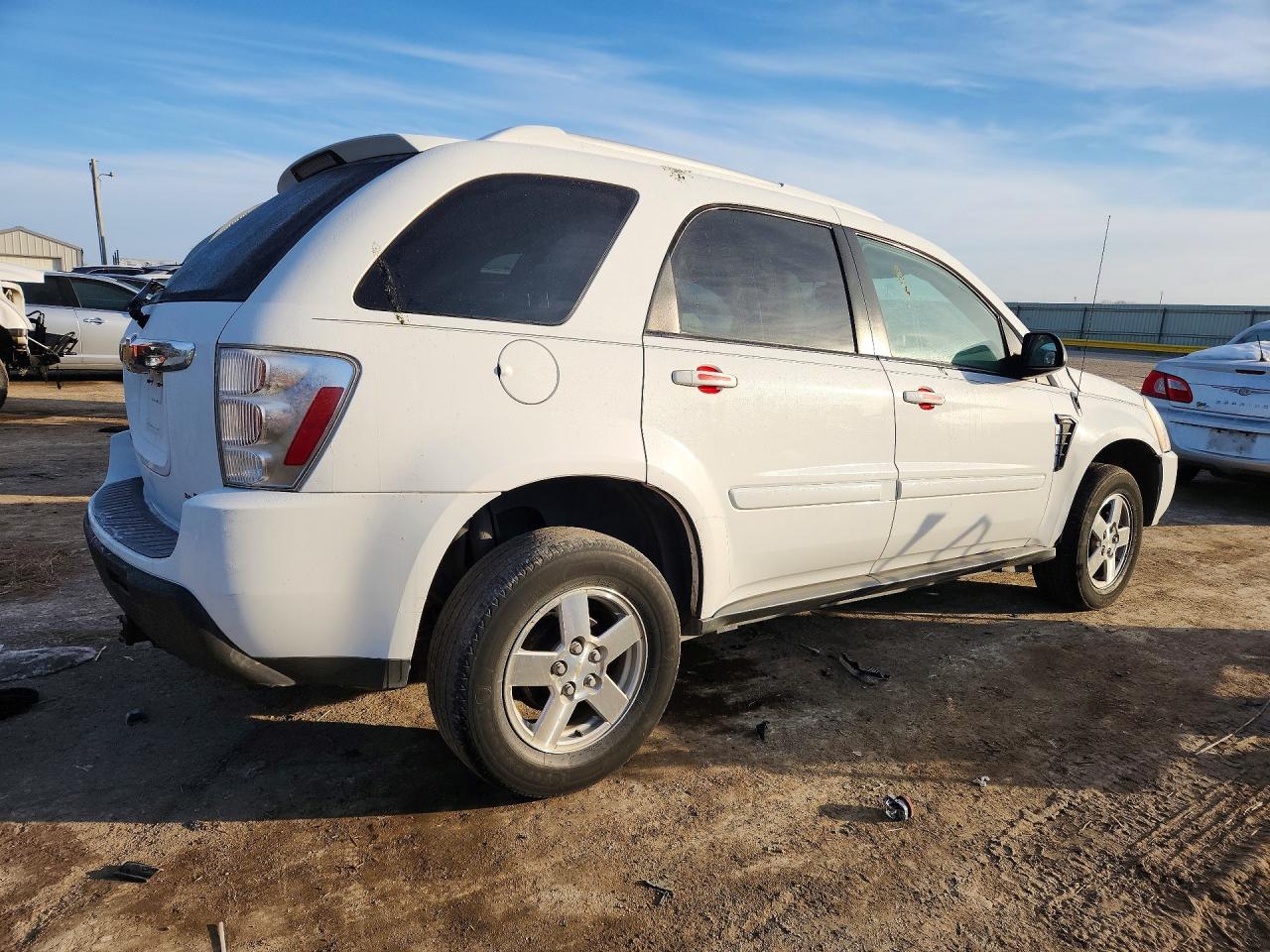 2005 Chevrolet Equinox Lt White vin: 2CNDL63F056111475