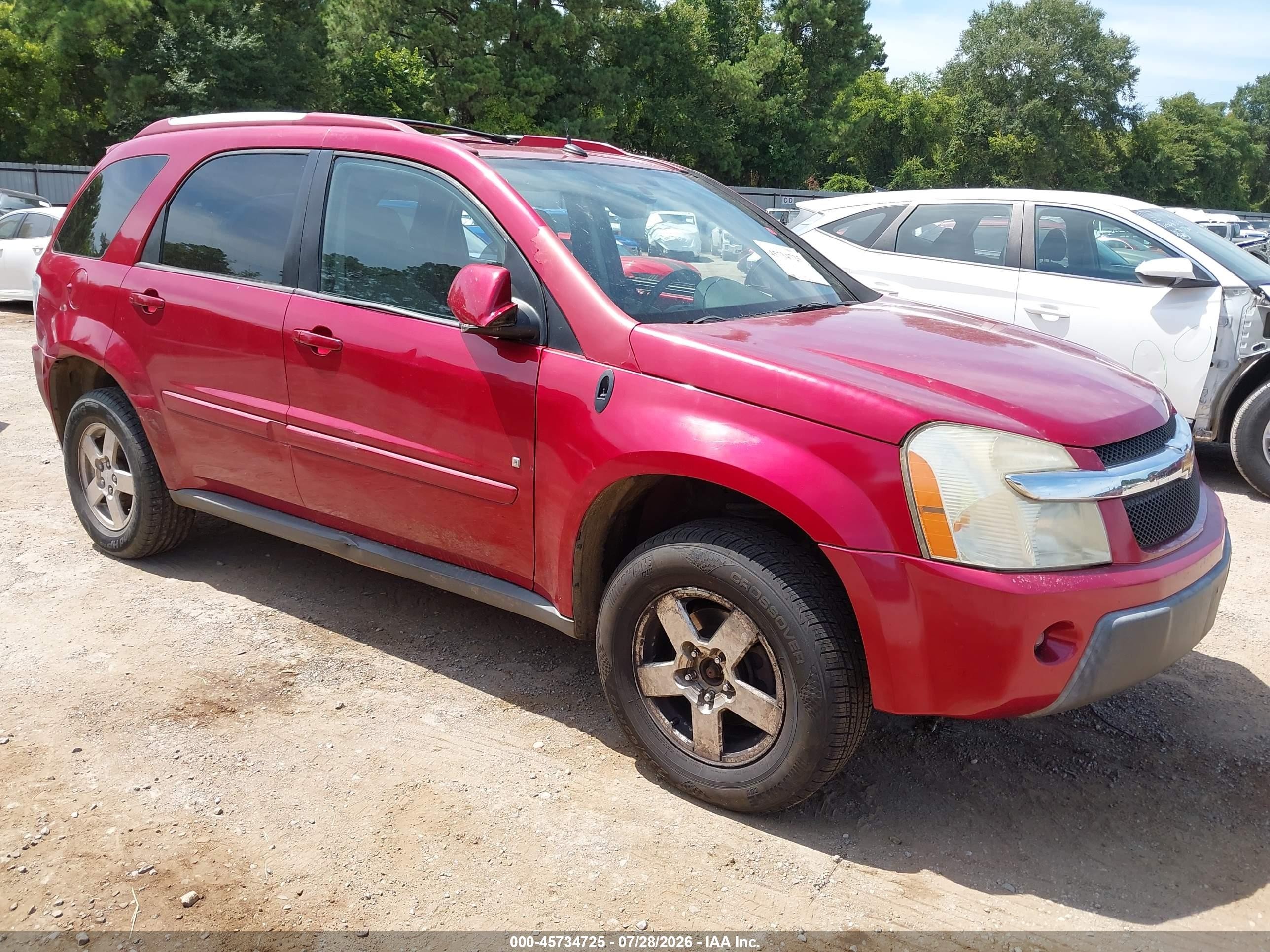 2006 Chevrolet Equinox Lt Темно-бордовый vin: 2CNDL63F066023799