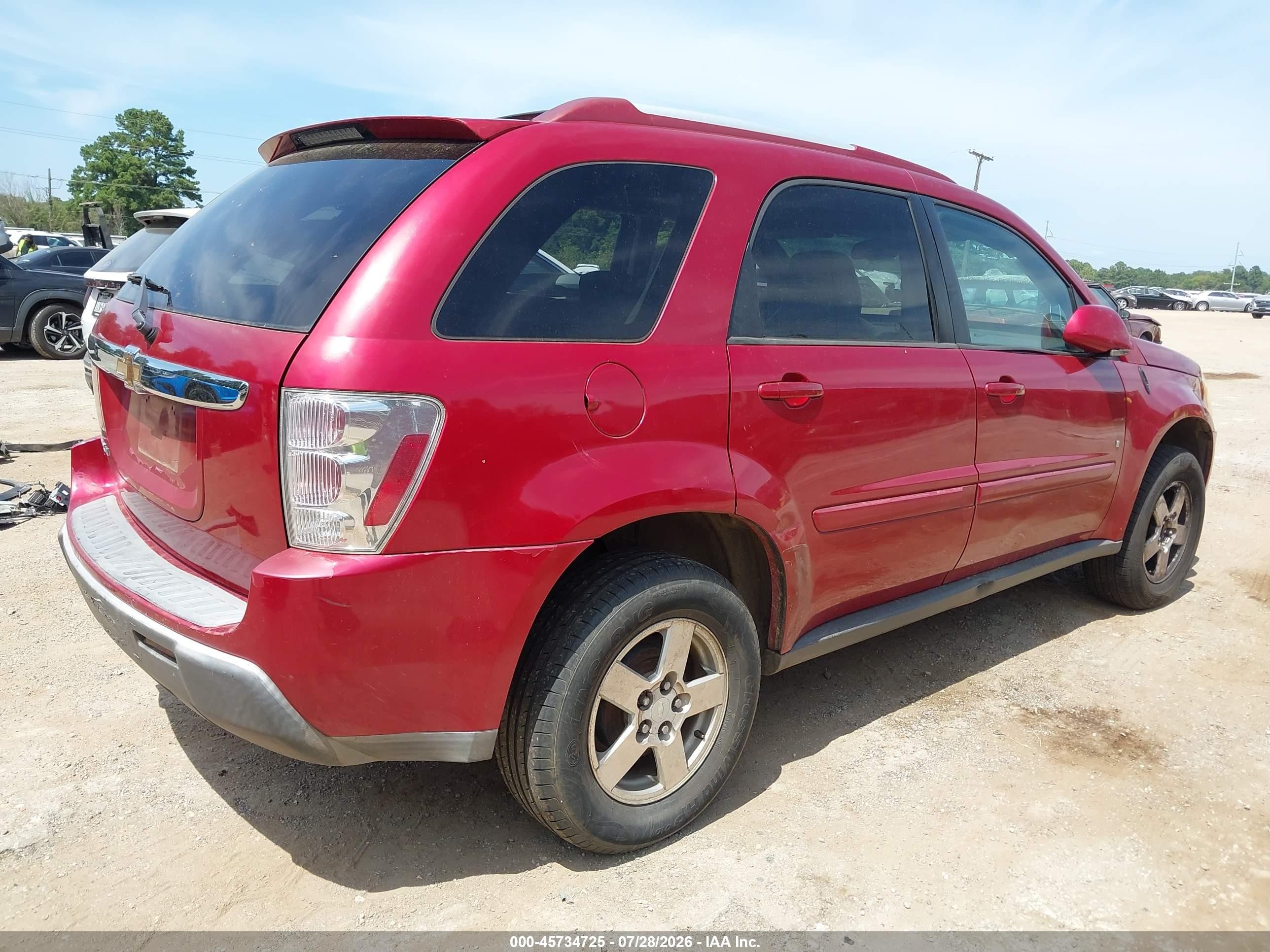 2006 Chevrolet Equinox Lt Maroon vin: 2CNDL63F066023799