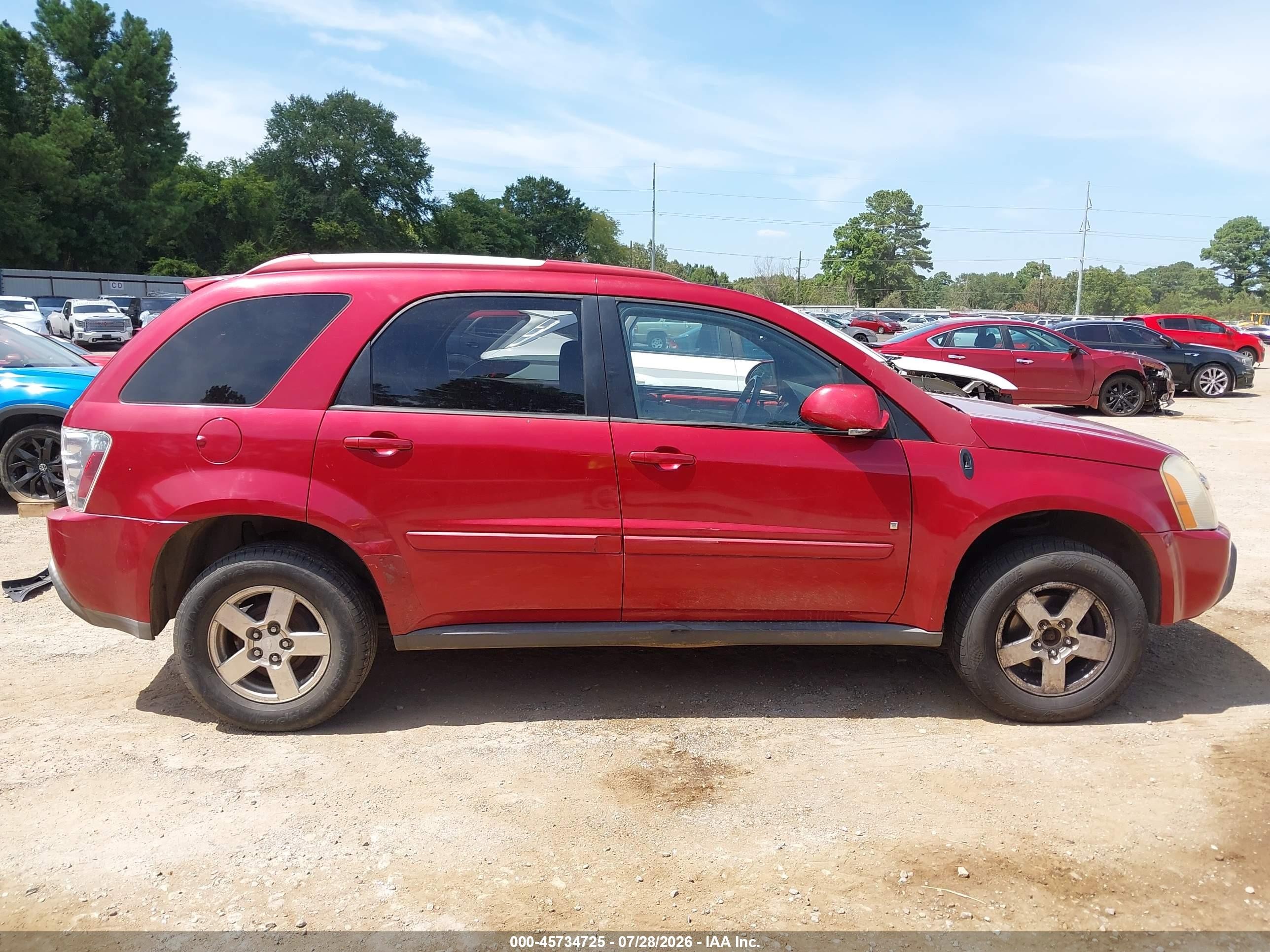 2006 Chevrolet Equinox Lt Maroon vin: 2CNDL63F066023799