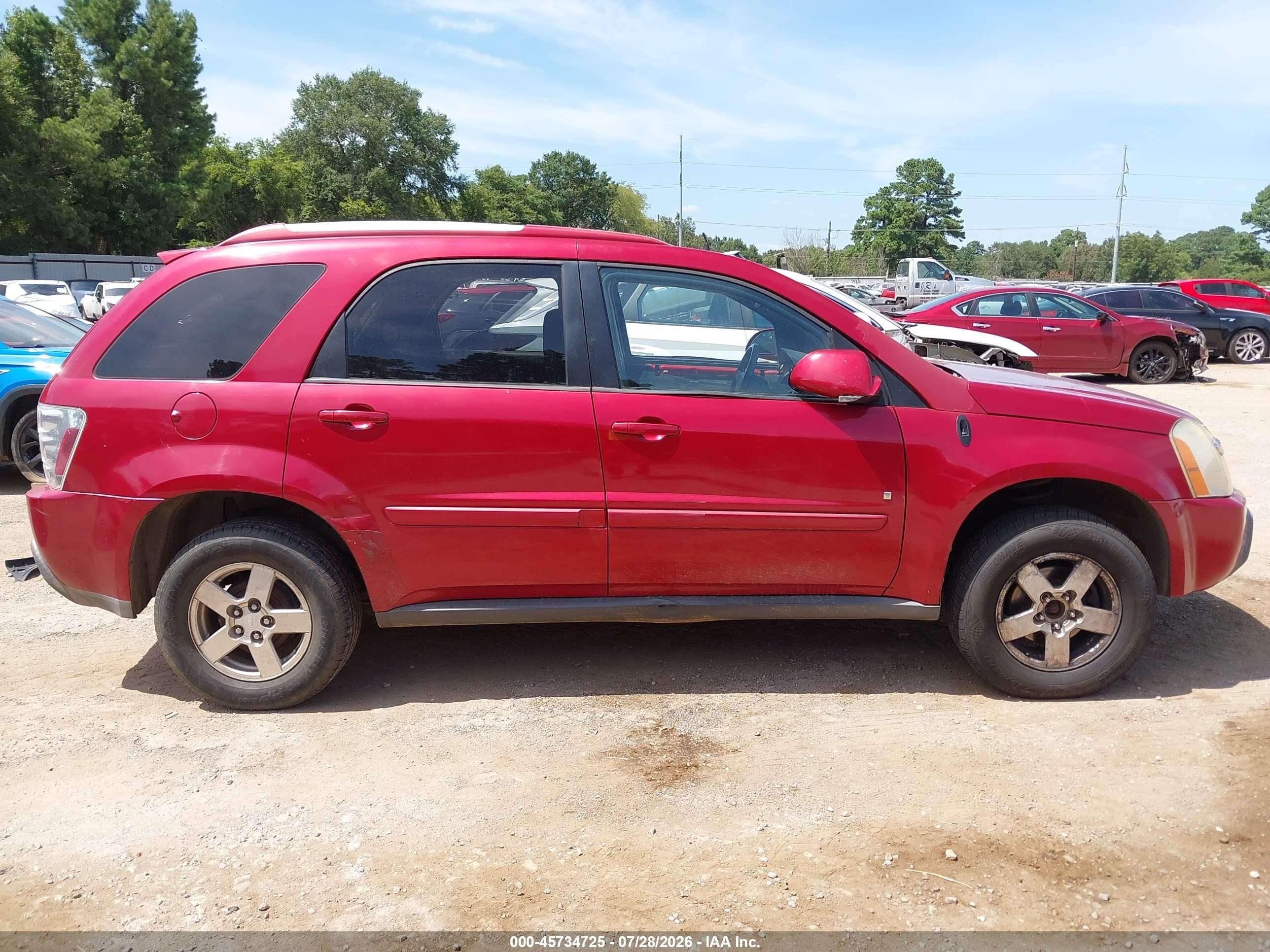 2006 Chevrolet Equinox Lt Maroon vin: 2CNDL63F066023799
