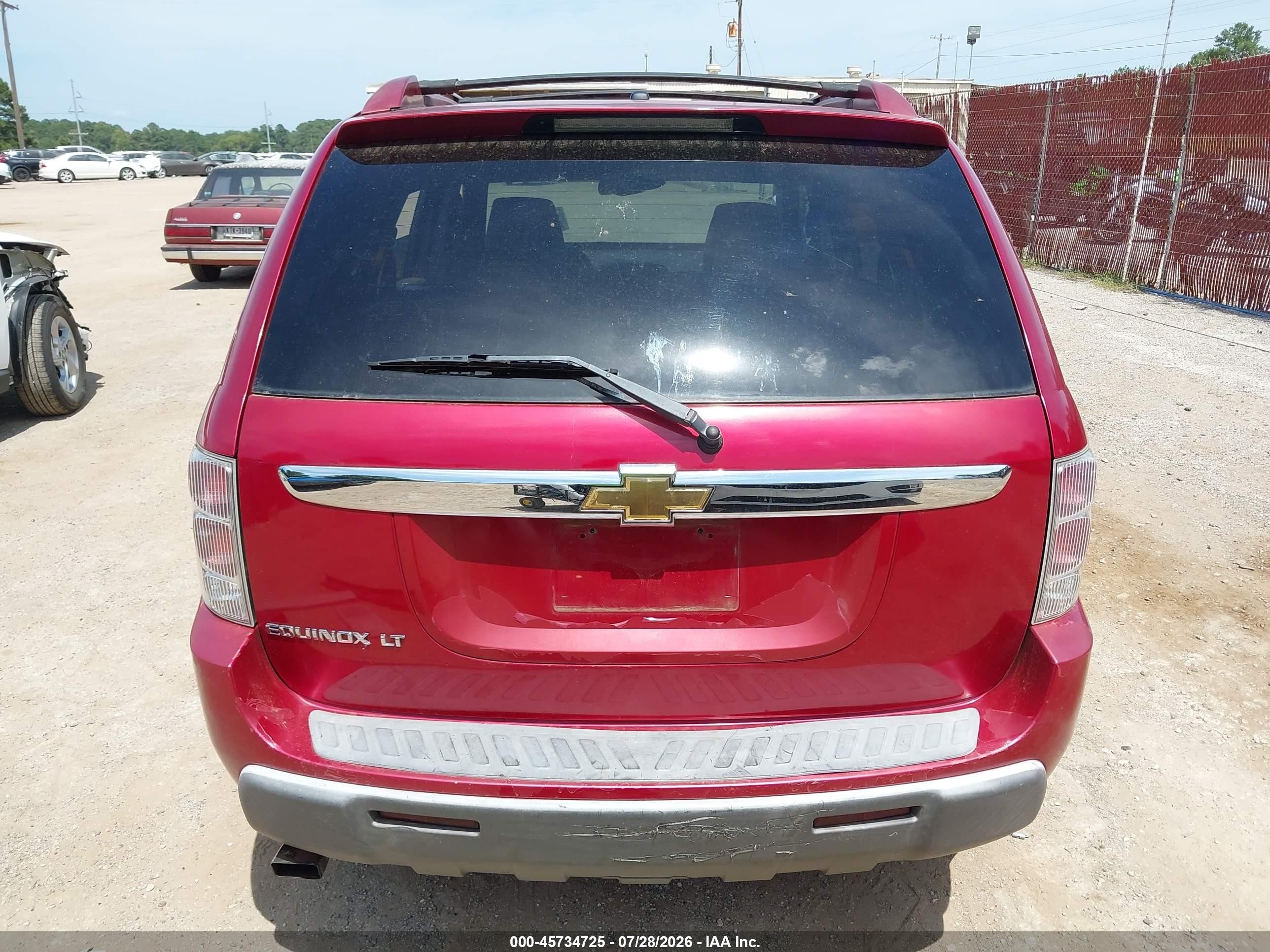 2006 Chevrolet Equinox Lt Maroon vin: 2CNDL63F066023799