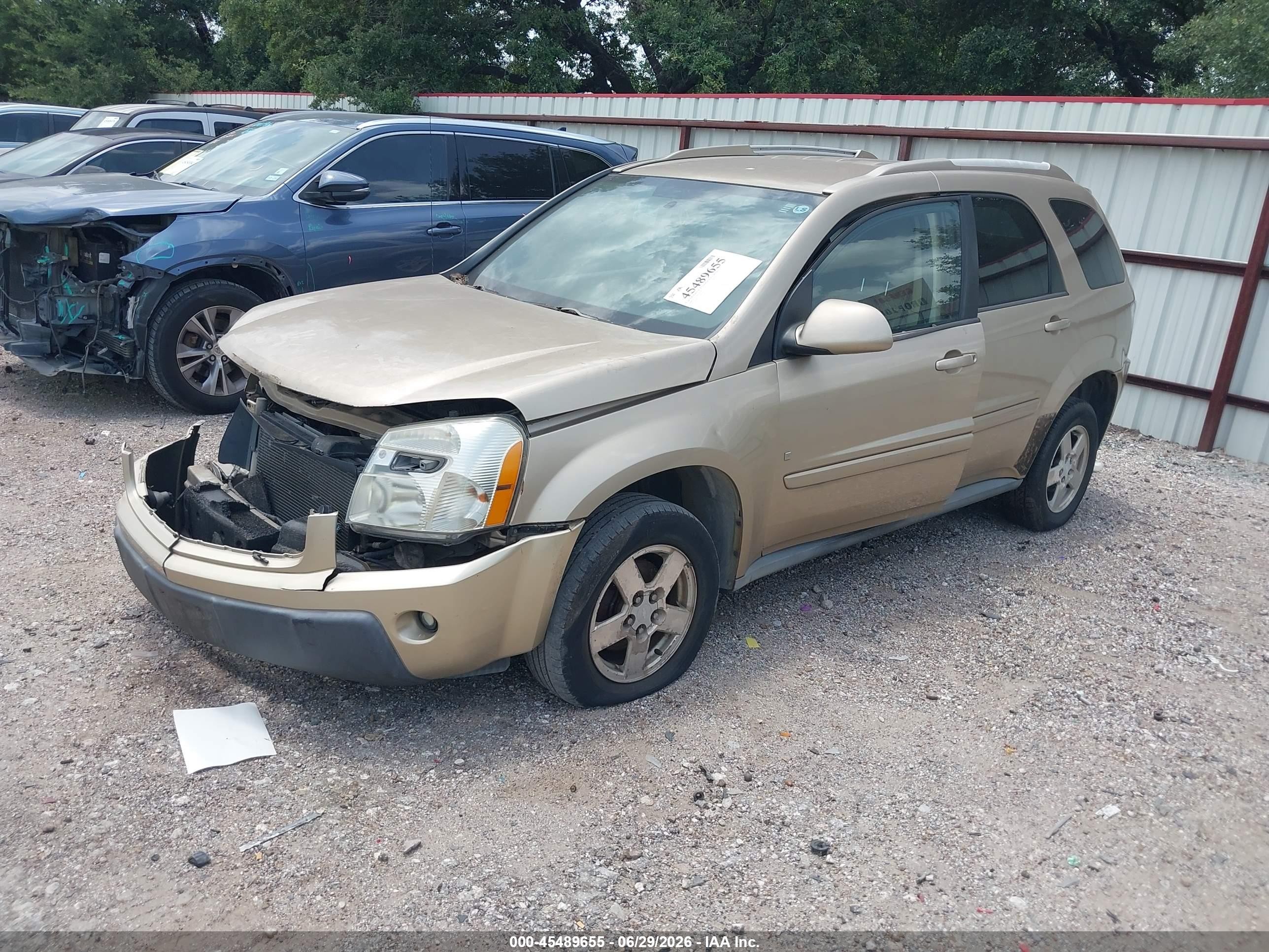 2006 Chevrolet Equinox Lt Tan vin: 2CNDL63F066074834