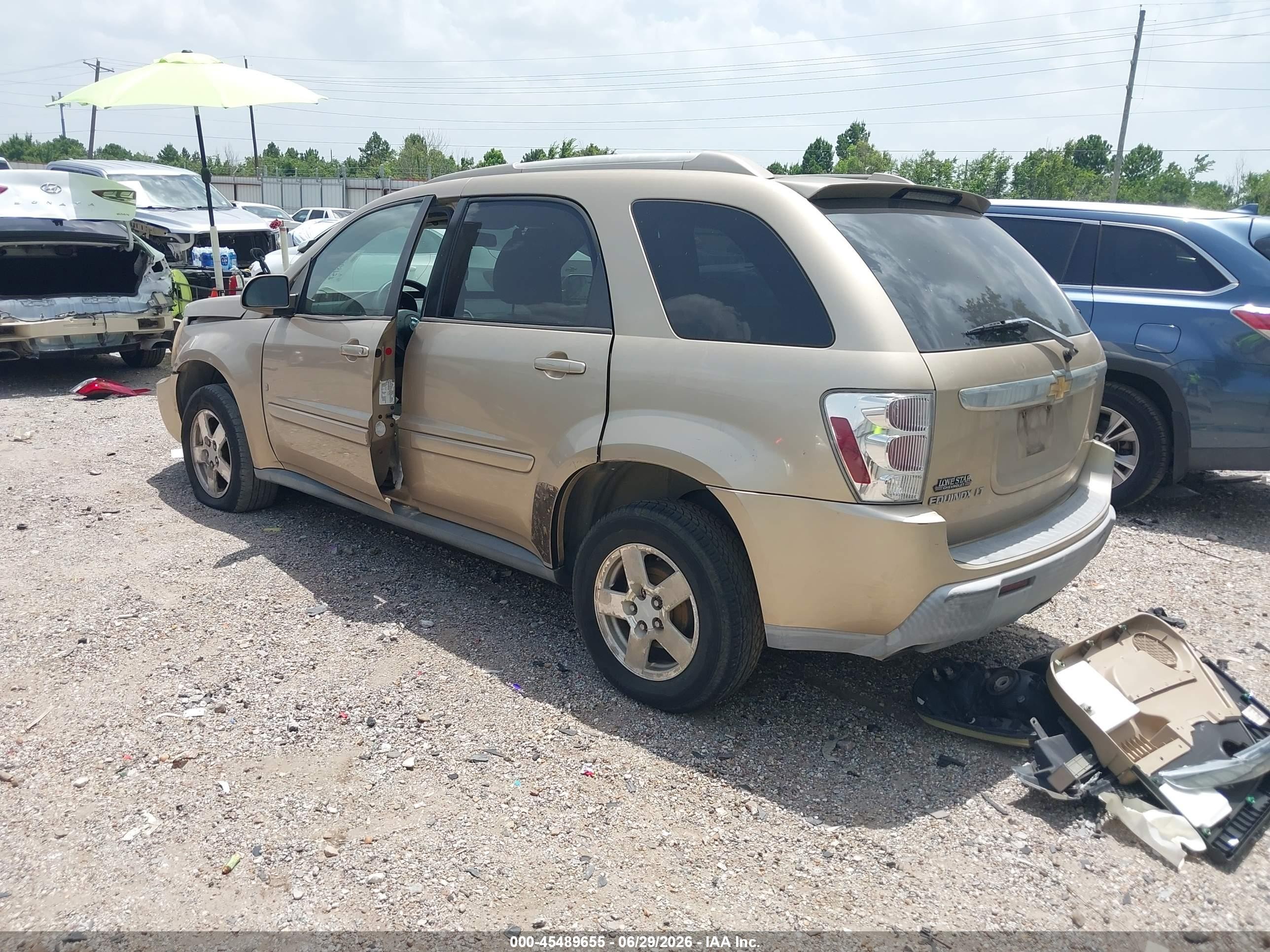 2006 Chevrolet Equinox Lt Tan vin: 2CNDL63F066074834