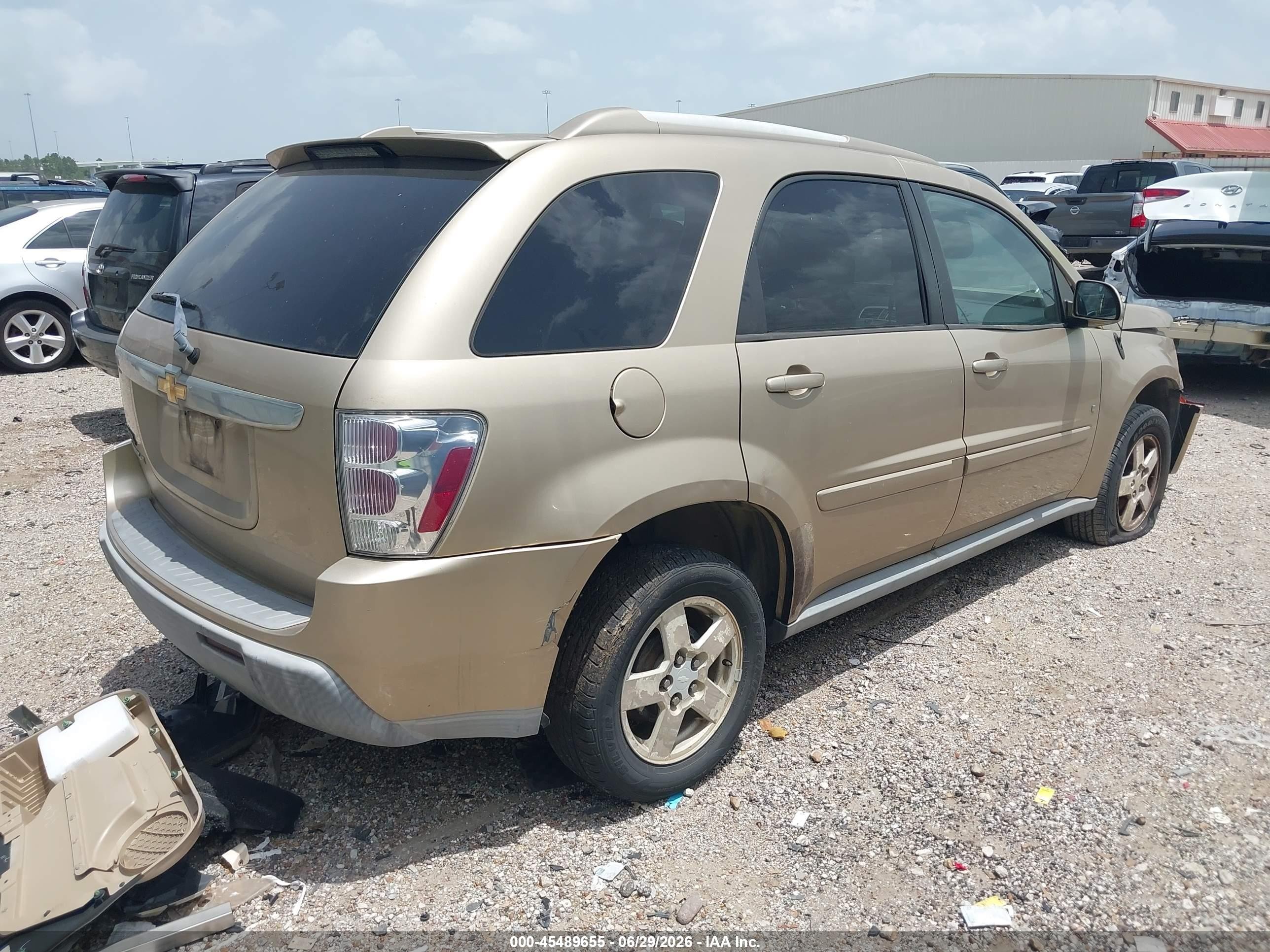 2006 Chevrolet Equinox Lt Tan vin: 2CNDL63F066074834