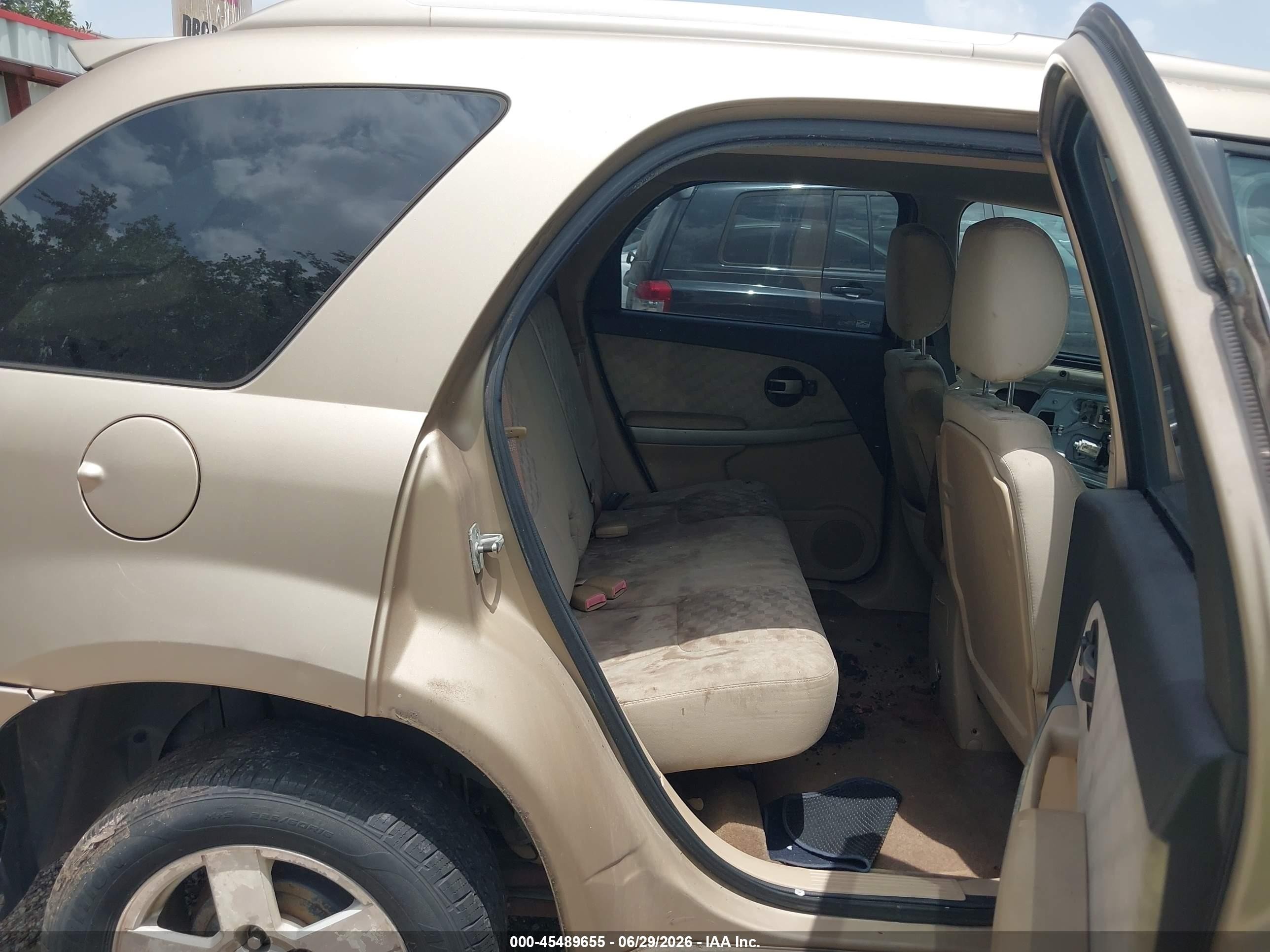 2006 Chevrolet Equinox Lt Tan vin: 2CNDL63F066074834