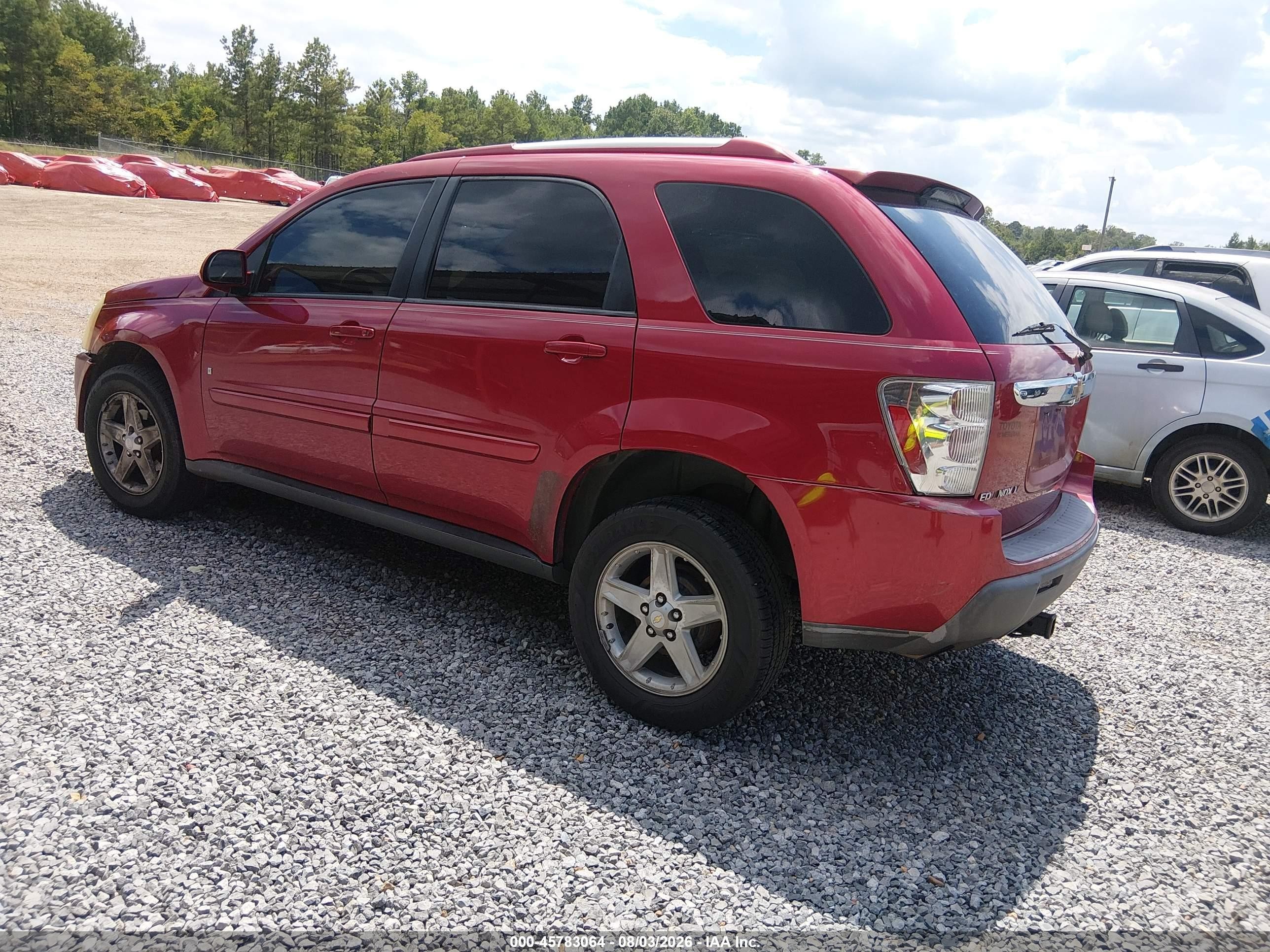 2006 Chevrolet Equinox Lt Red vin: 2CNDL63F066161407