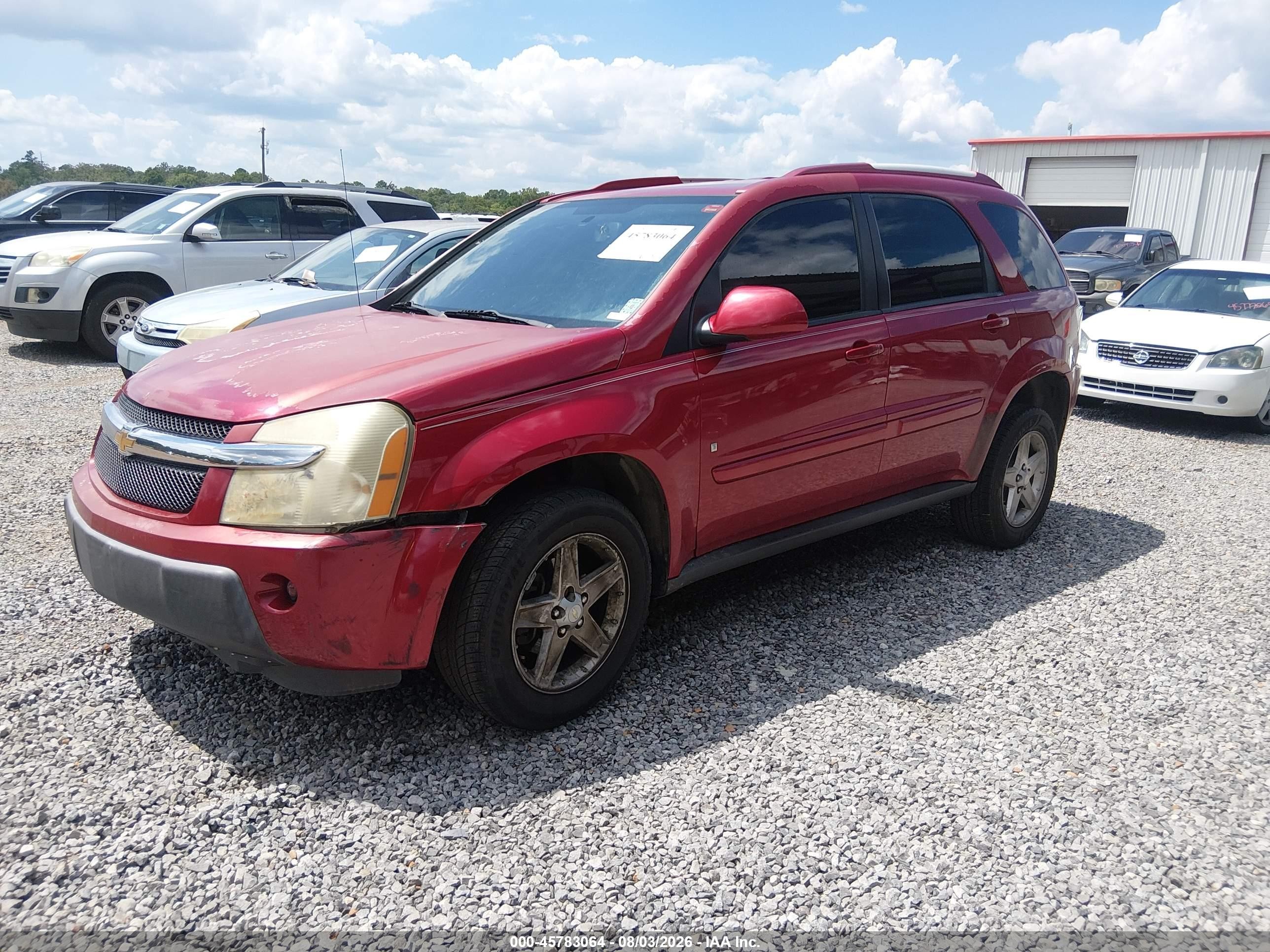 2006 Chevrolet Equinox Lt Red vin: 2CNDL63F066161407