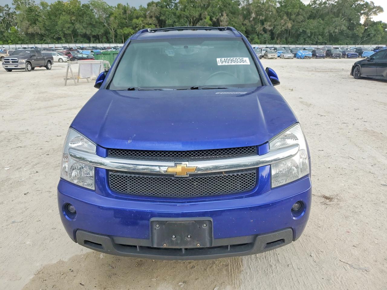 2007 Chevrolet Equinox Lt Blue vin: 2CNDL63F076044511