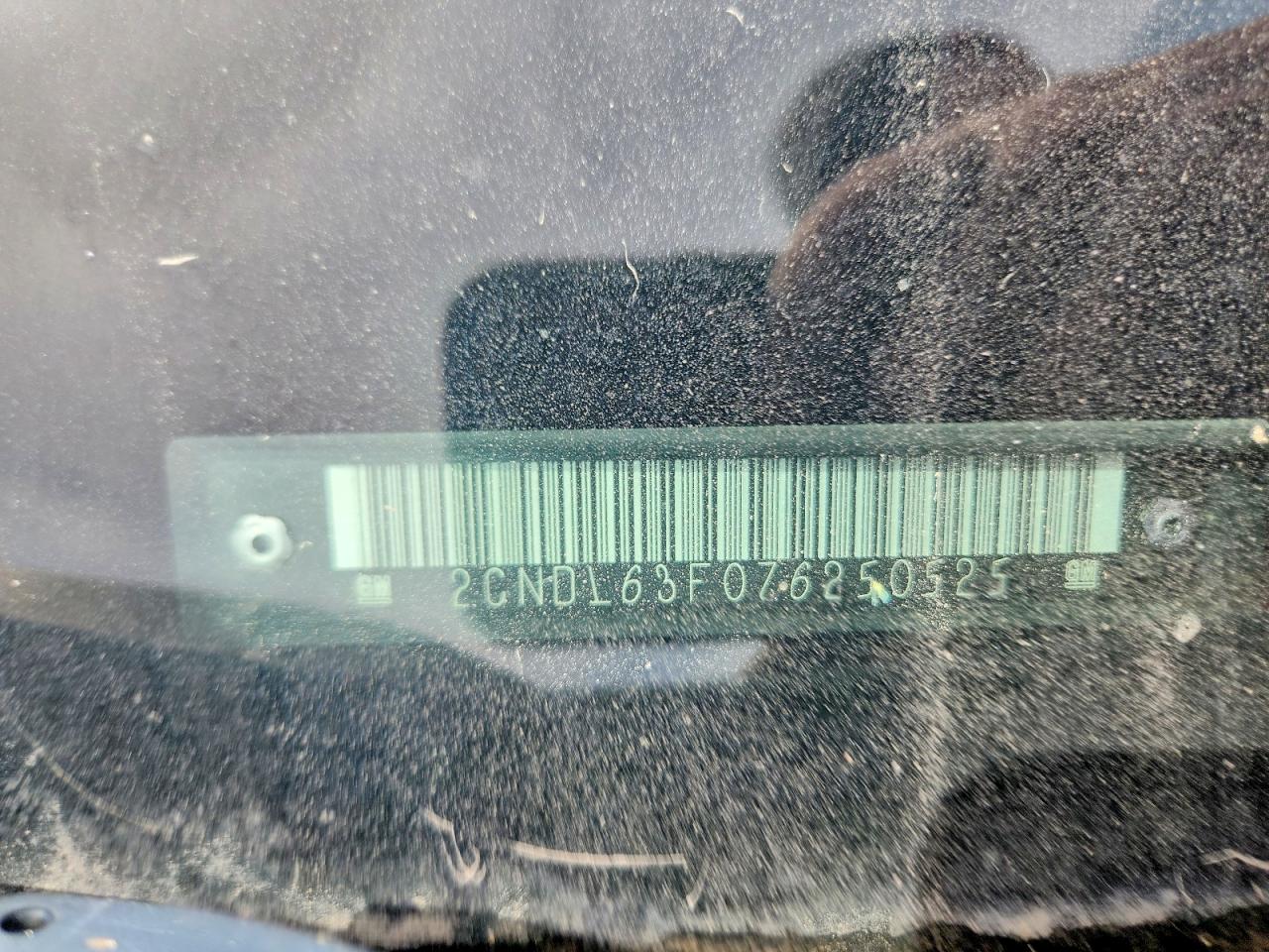 2007 Chevrolet Equinox Lt White vin: 2CNDL63F076250525