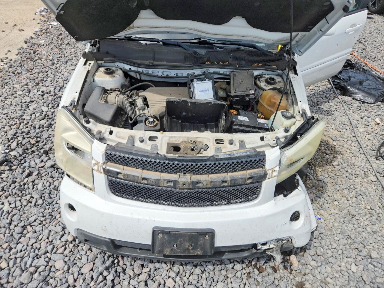 2007 Chevrolet Equinox Lt White vin: 2CNDL63F076250525