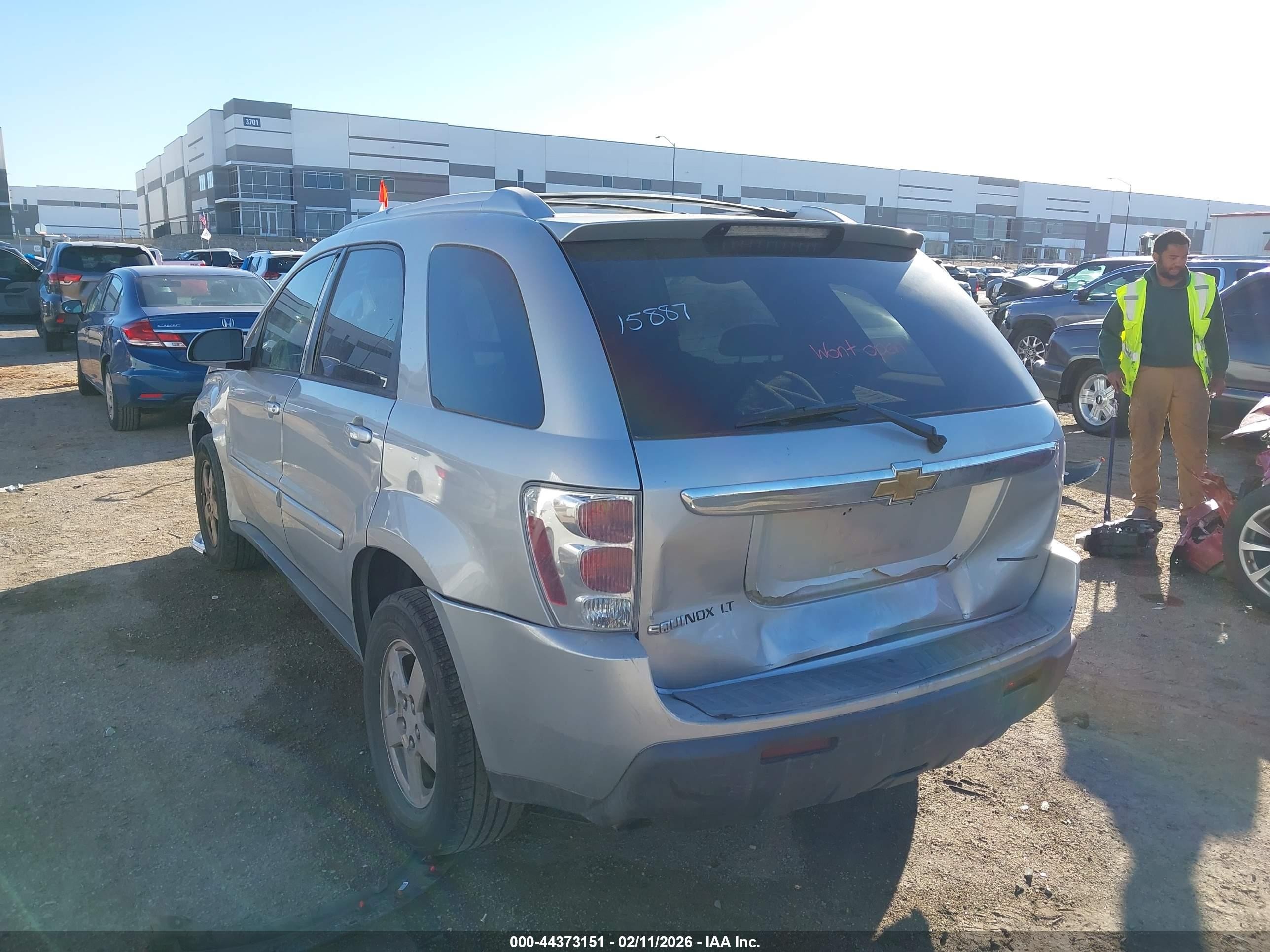 2006 Chevrolet Equinox Lt Серебряный vin: 2CNDL63F166052406