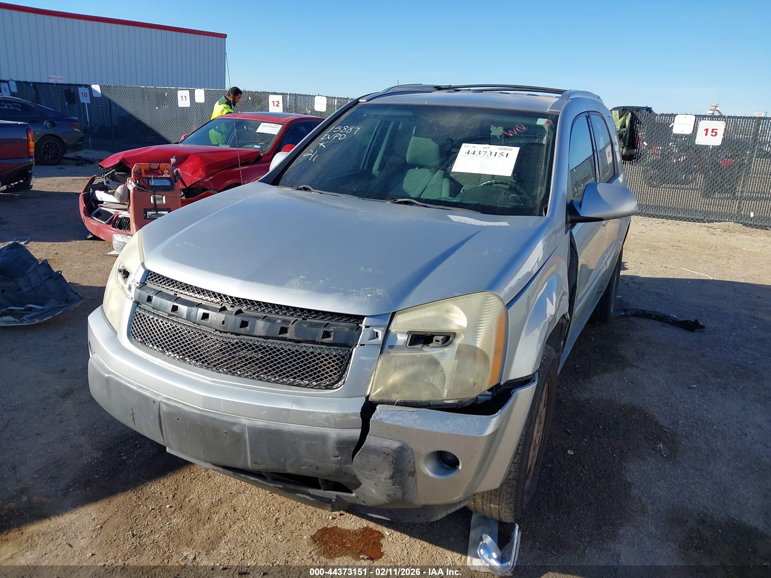 2006 Chevrolet Equinox Lt Серебряный vin: 2CNDL63F166052406