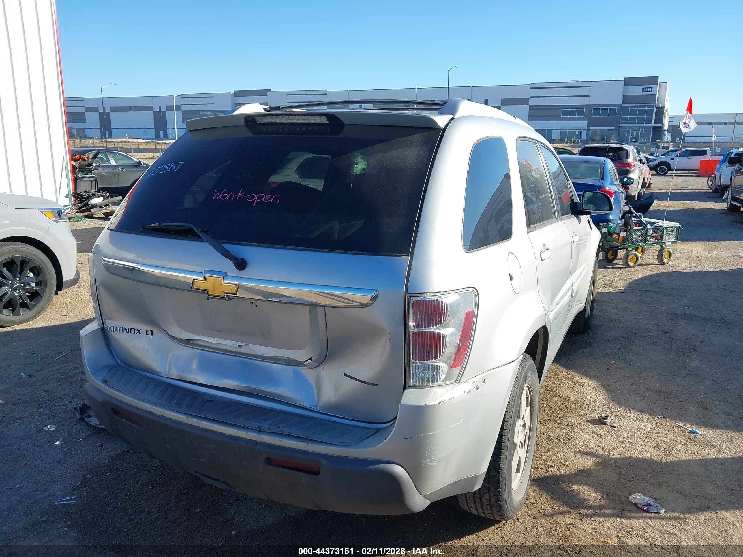 2006 Chevrolet Equinox Lt Серебряный vin: 2CNDL63F166052406
