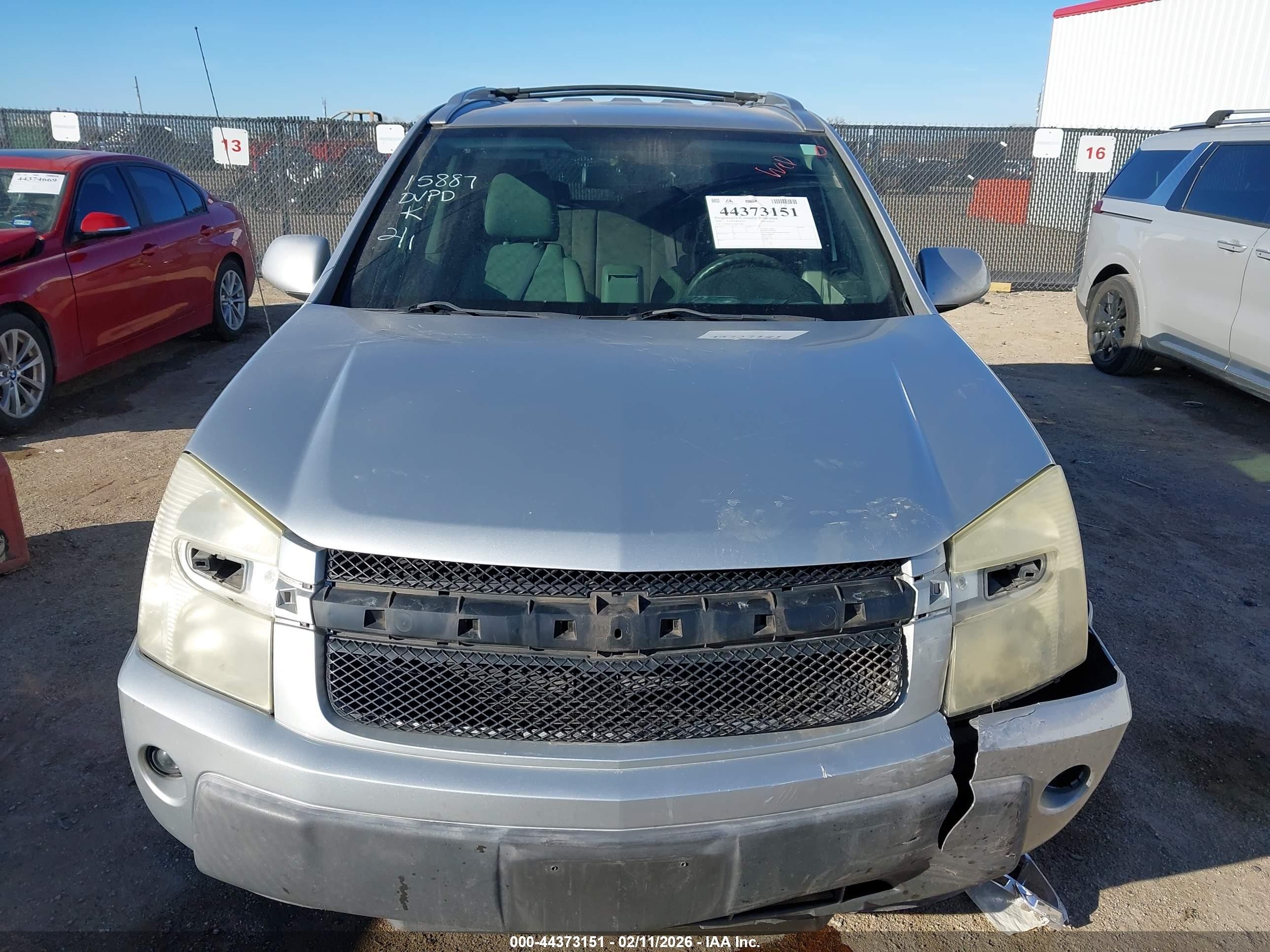 2006 Chevrolet Equinox Lt Серебряный vin: 2CNDL63F166052406