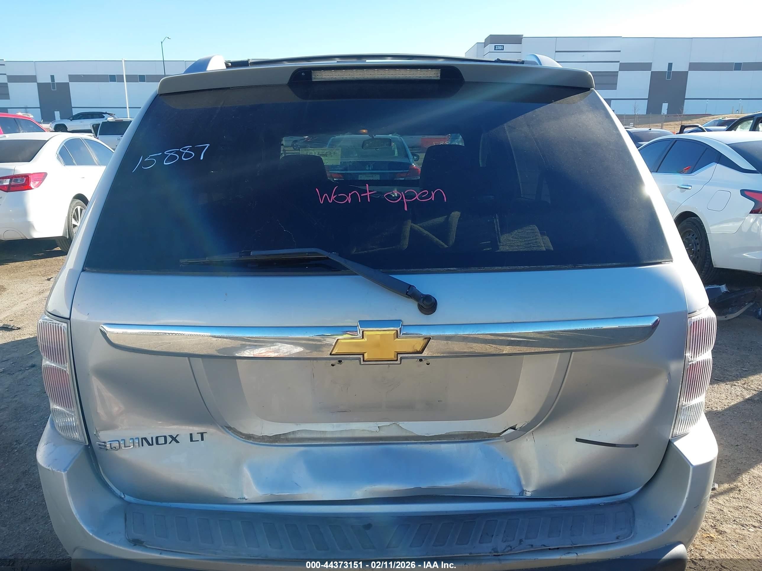 2006 Chevrolet Equinox Lt Серебряный vin: 2CNDL63F166052406