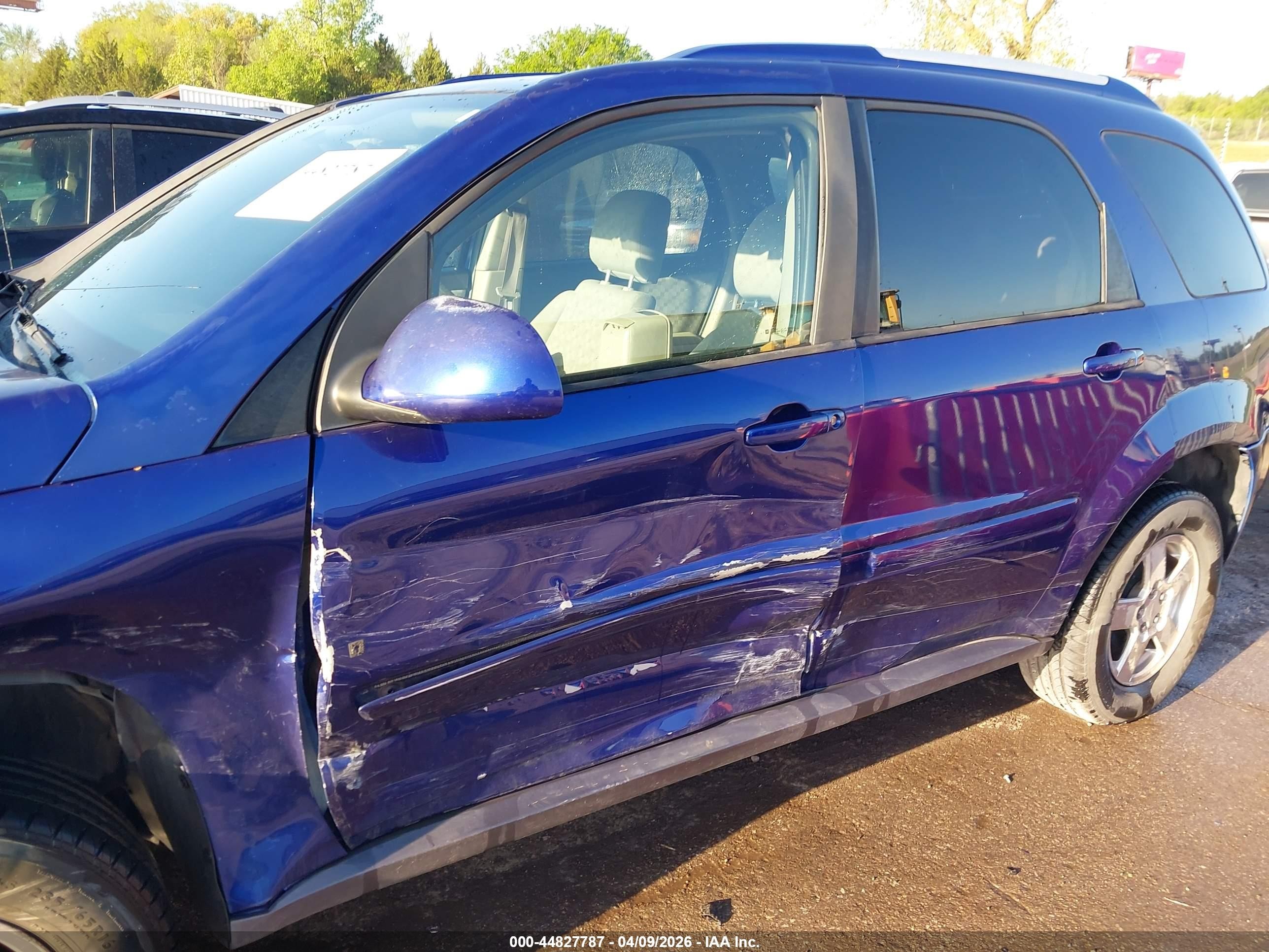 2006 Chevrolet Equinox Lt Blue vin: 2CNDL63F166064765