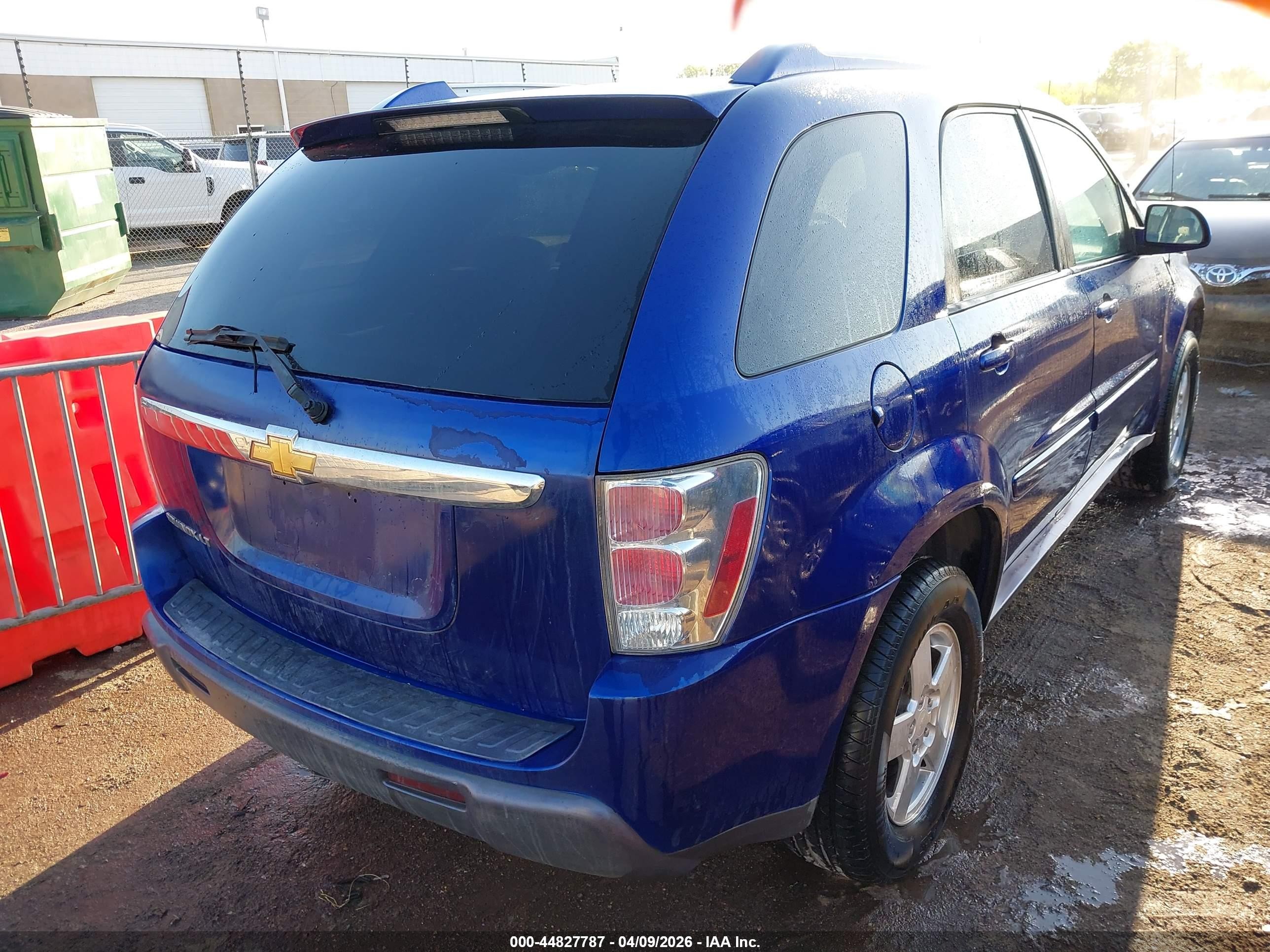 2006 Chevrolet Equinox Lt Blue vin: 2CNDL63F166064765