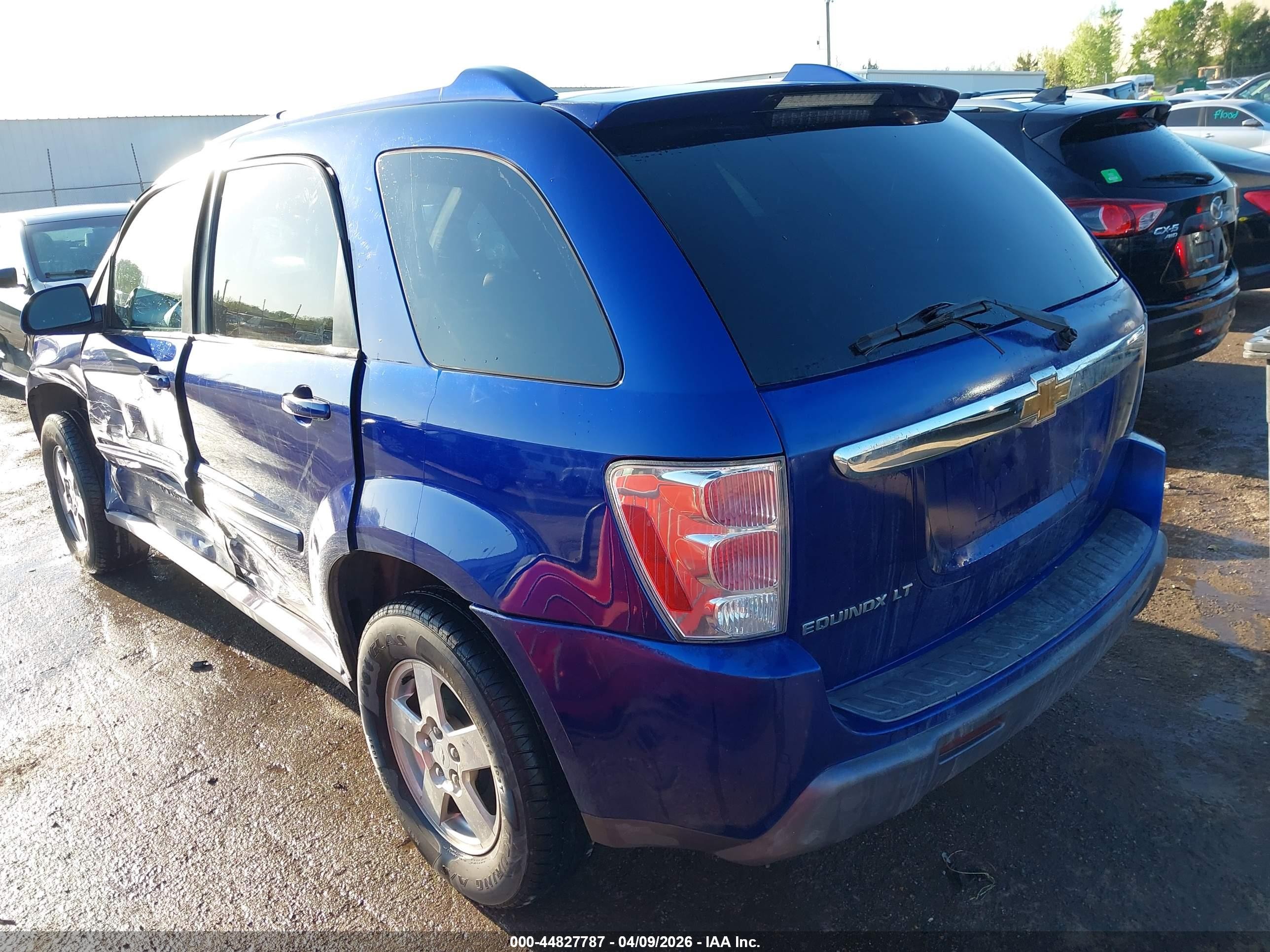 2006 Chevrolet Equinox Lt Blue vin: 2CNDL63F166064765