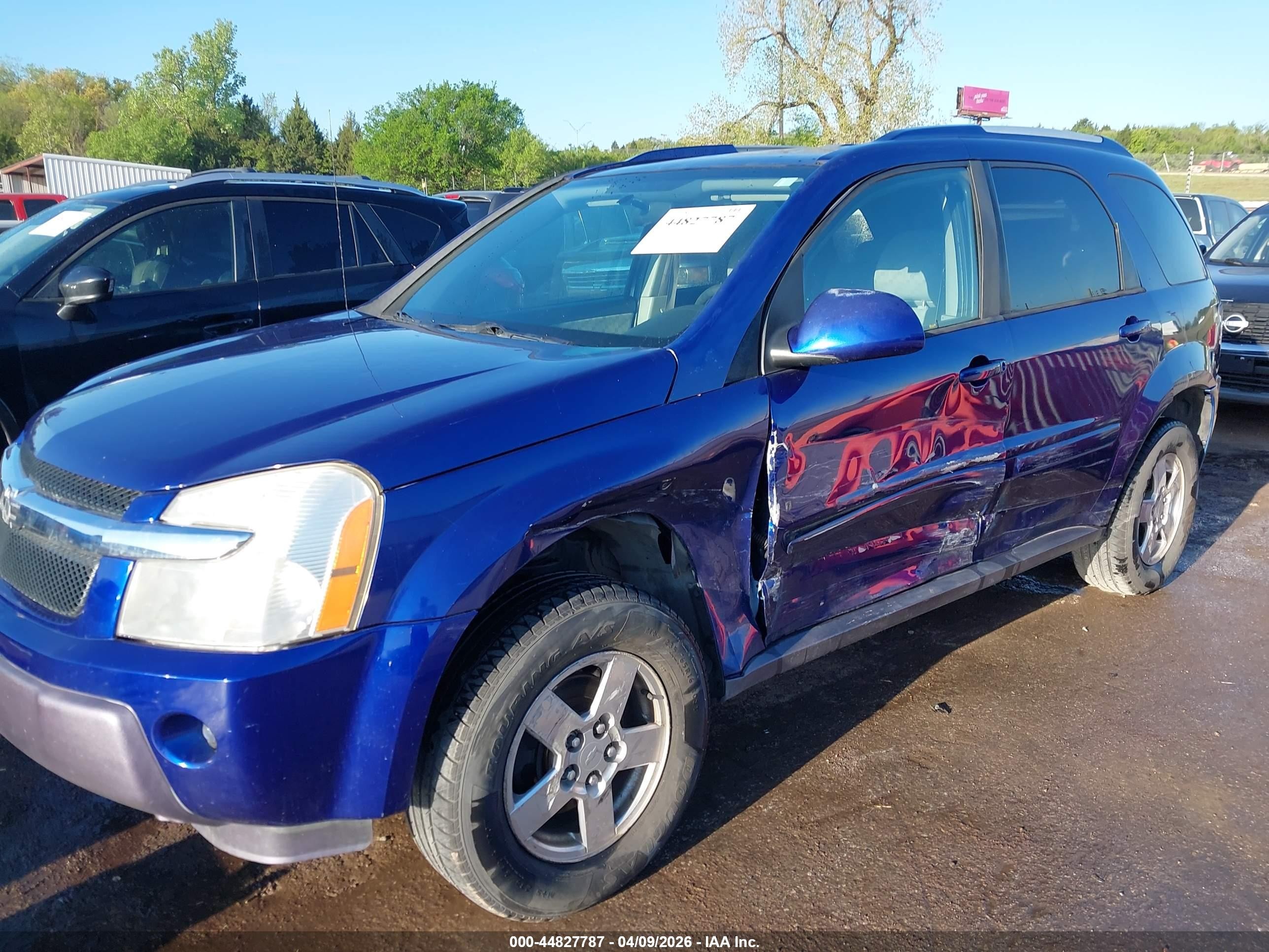 2006 Chevrolet Equinox Lt Blue vin: 2CNDL63F166064765