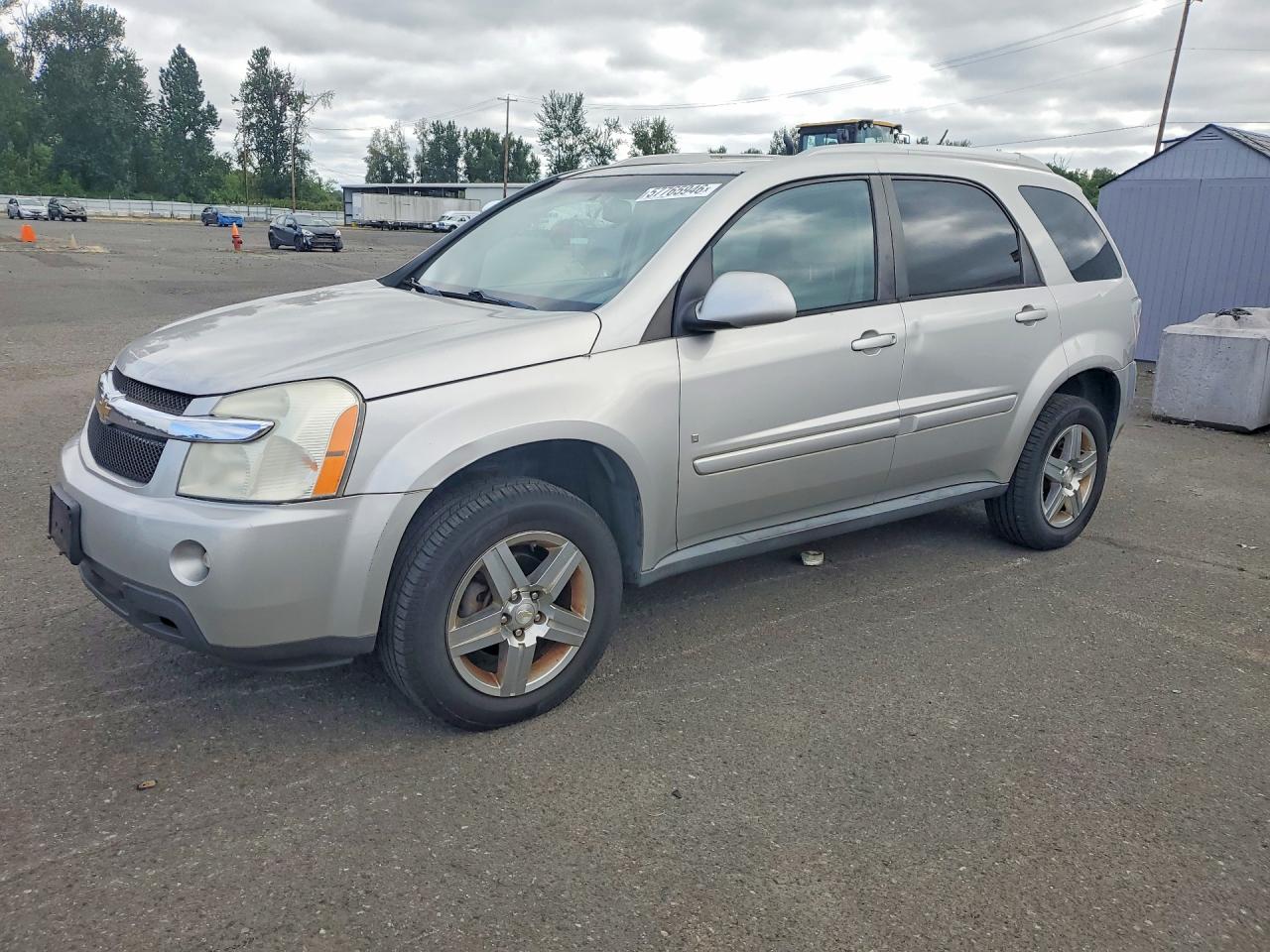 2008 Chevrolet Equinox Lt Silver vin: 2CNDL63F186347458