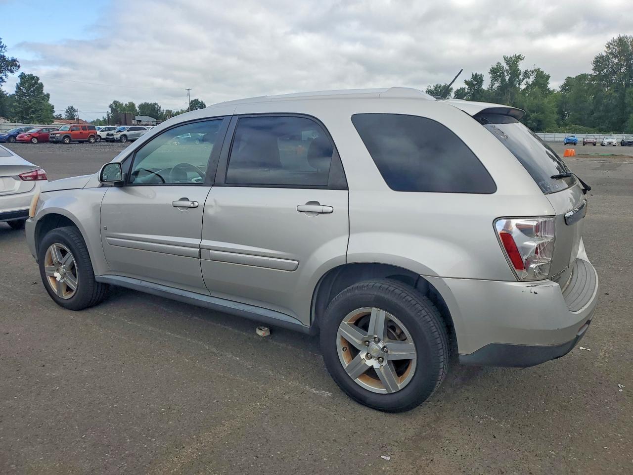2008 Chevrolet Equinox Lt Silver vin: 2CNDL63F186347458