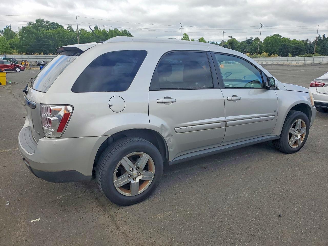 2008 Chevrolet Equinox Lt Silver vin: 2CNDL63F186347458