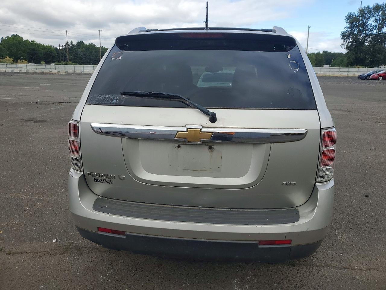 2008 Chevrolet Equinox Lt Silver vin: 2CNDL63F186347458