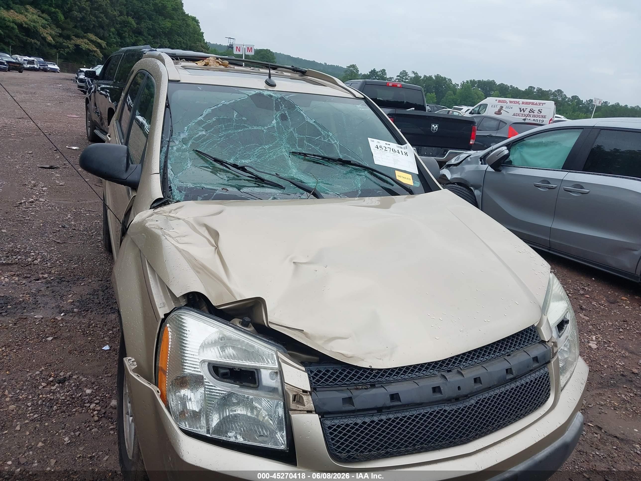 2005 Chevrolet Equinox Lt Gold vin: 2CNDL63F256070007
