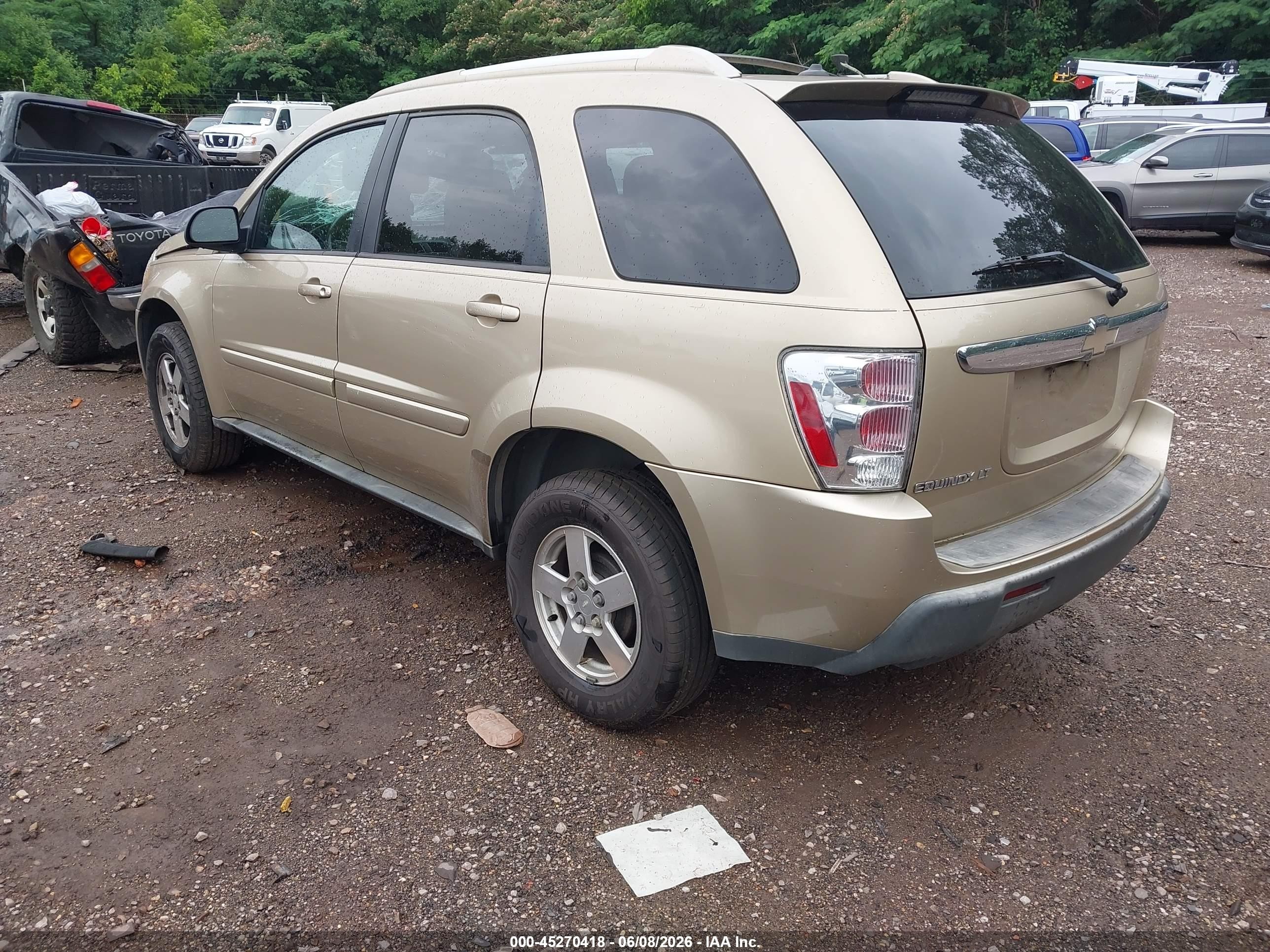 2005 Chevrolet Equinox Lt Gold vin: 2CNDL63F256070007