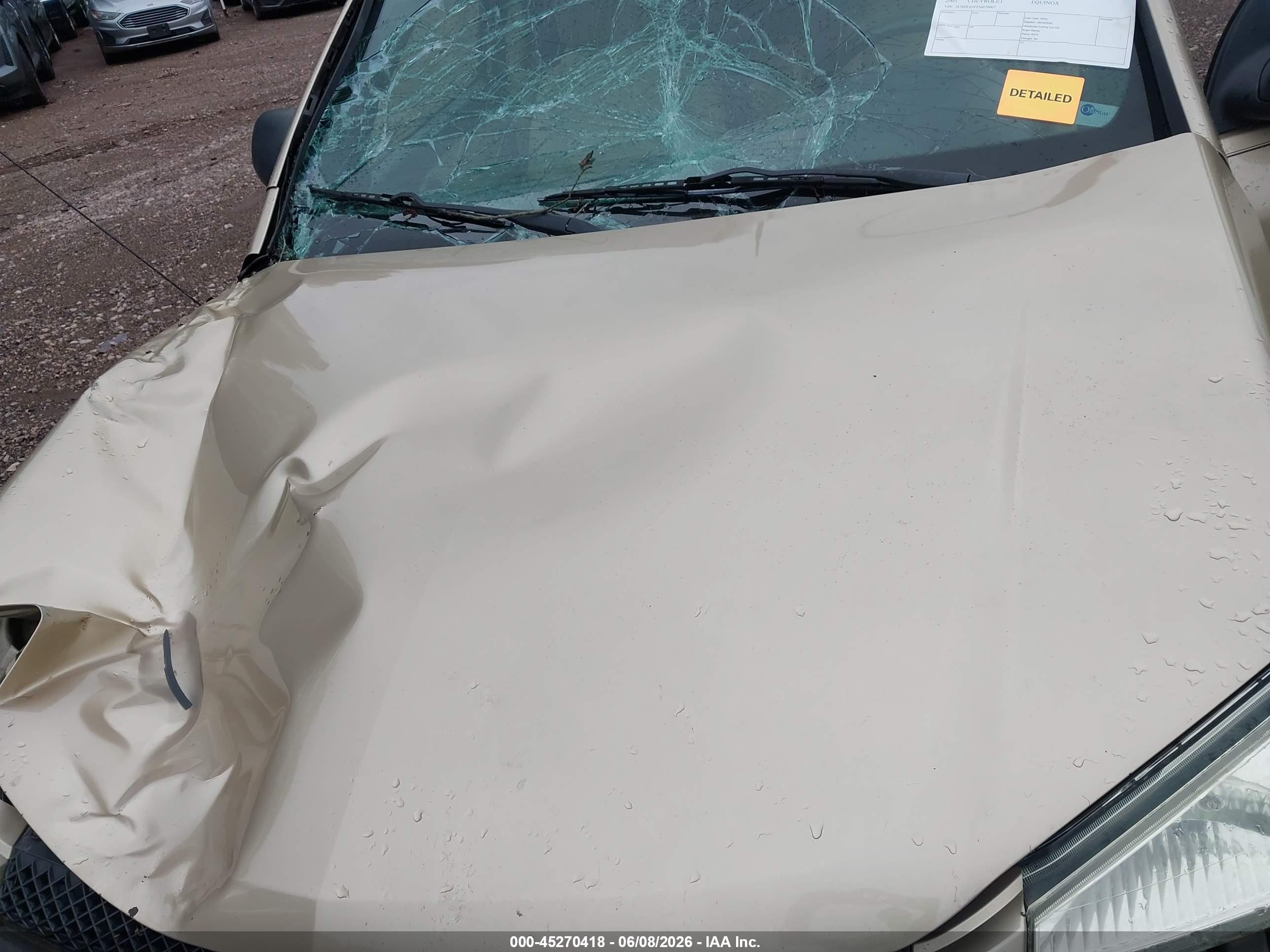 2005 Chevrolet Equinox Lt Gold vin: 2CNDL63F256070007