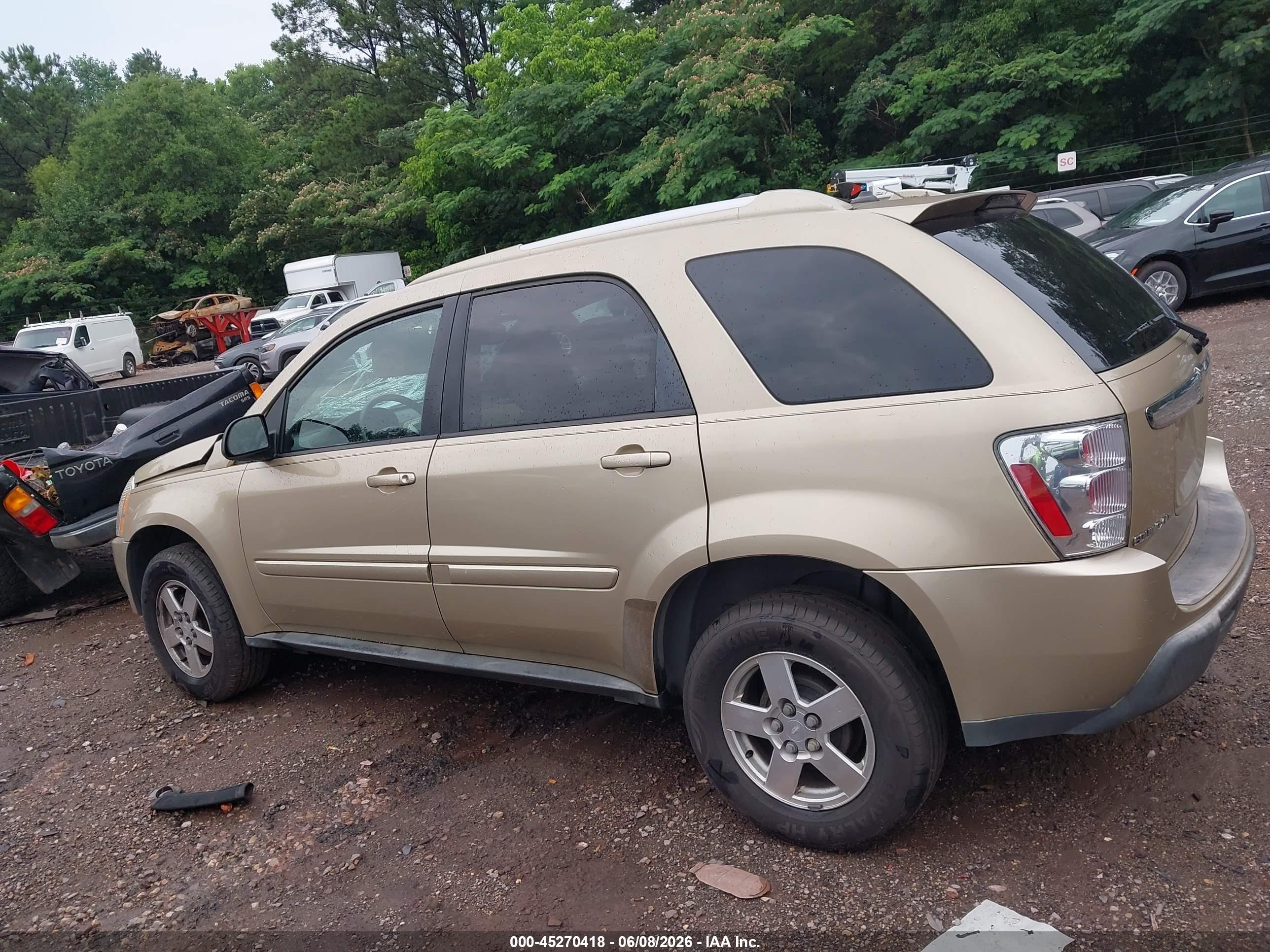 2005 Chevrolet Equinox Lt Gold vin: 2CNDL63F256070007
