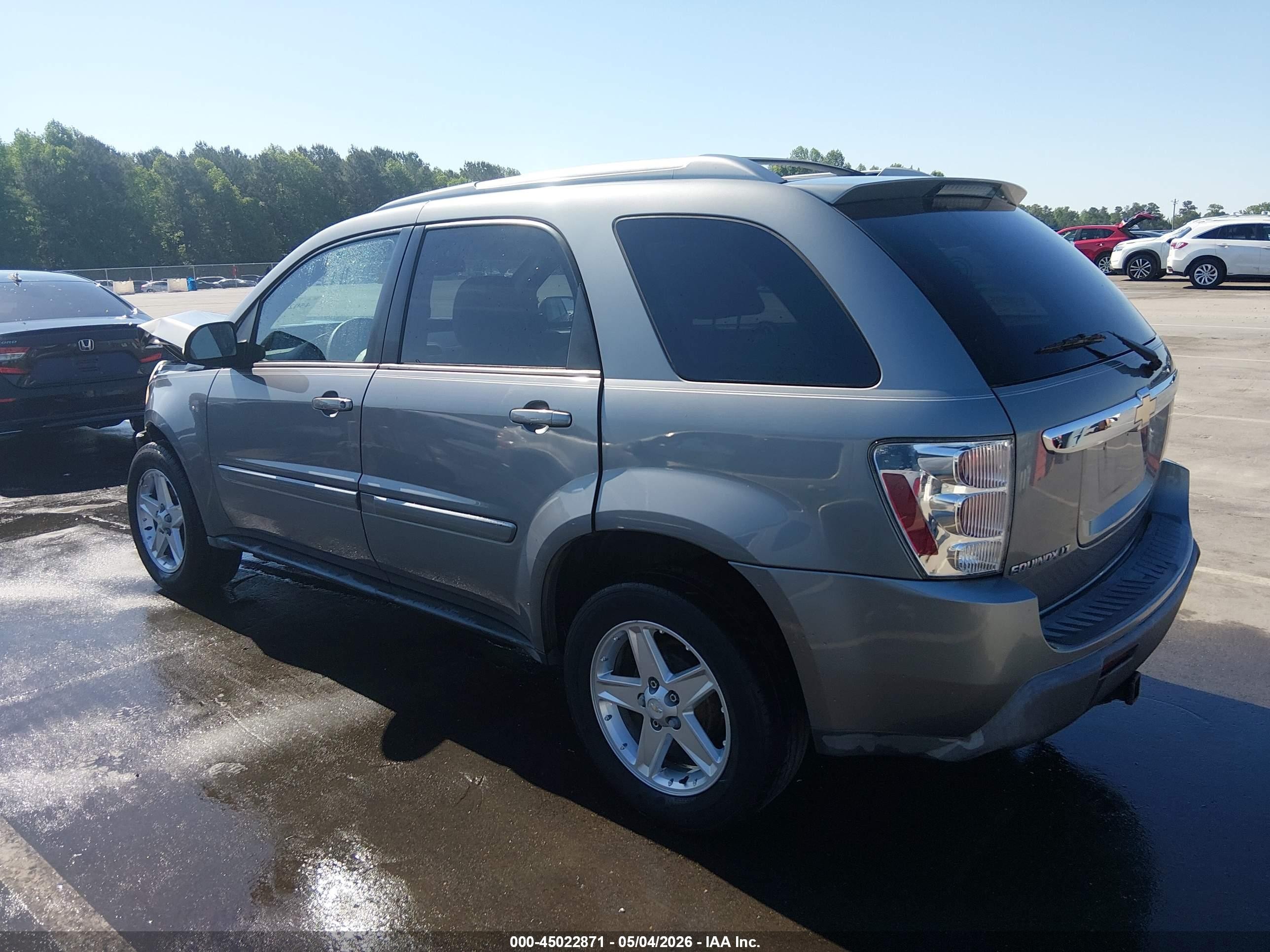 2005 Chevrolet Equinox Lt Silver vin: 2CNDL63F256136376