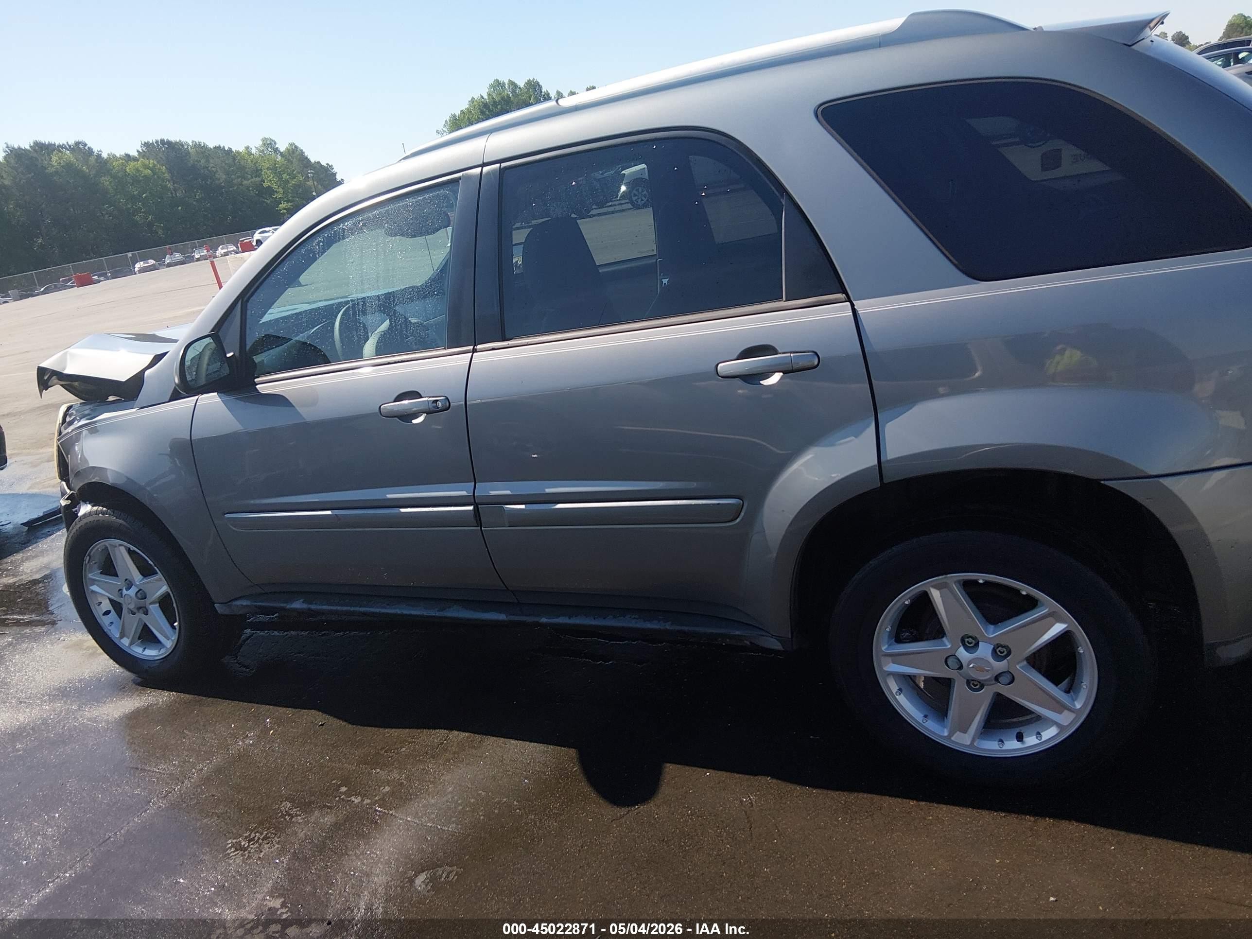 2005 Chevrolet Equinox Lt Silver vin: 2CNDL63F256136376